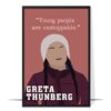 Greta Thunberg Hand-drawn Wall Art