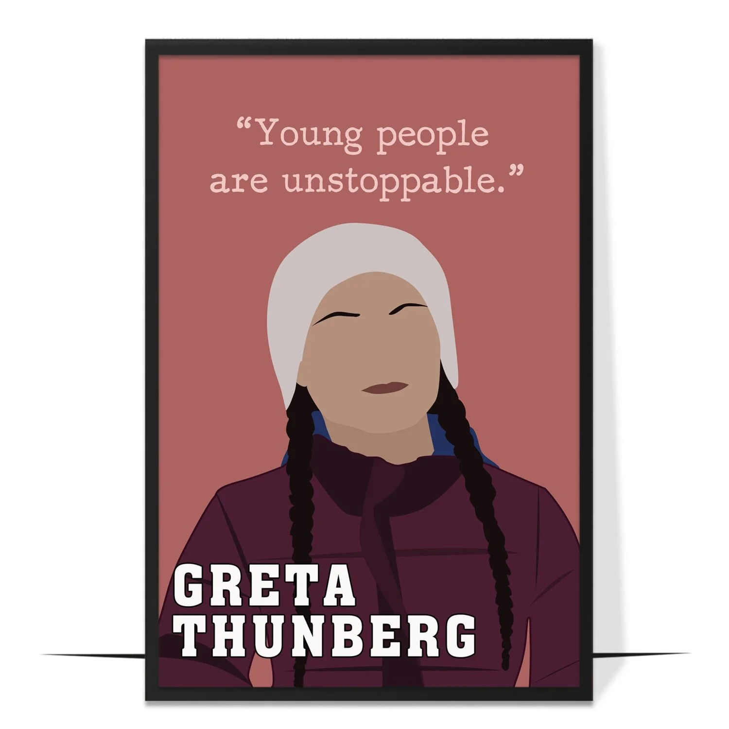 Greta Thunberg Hand-drawn Wall Art