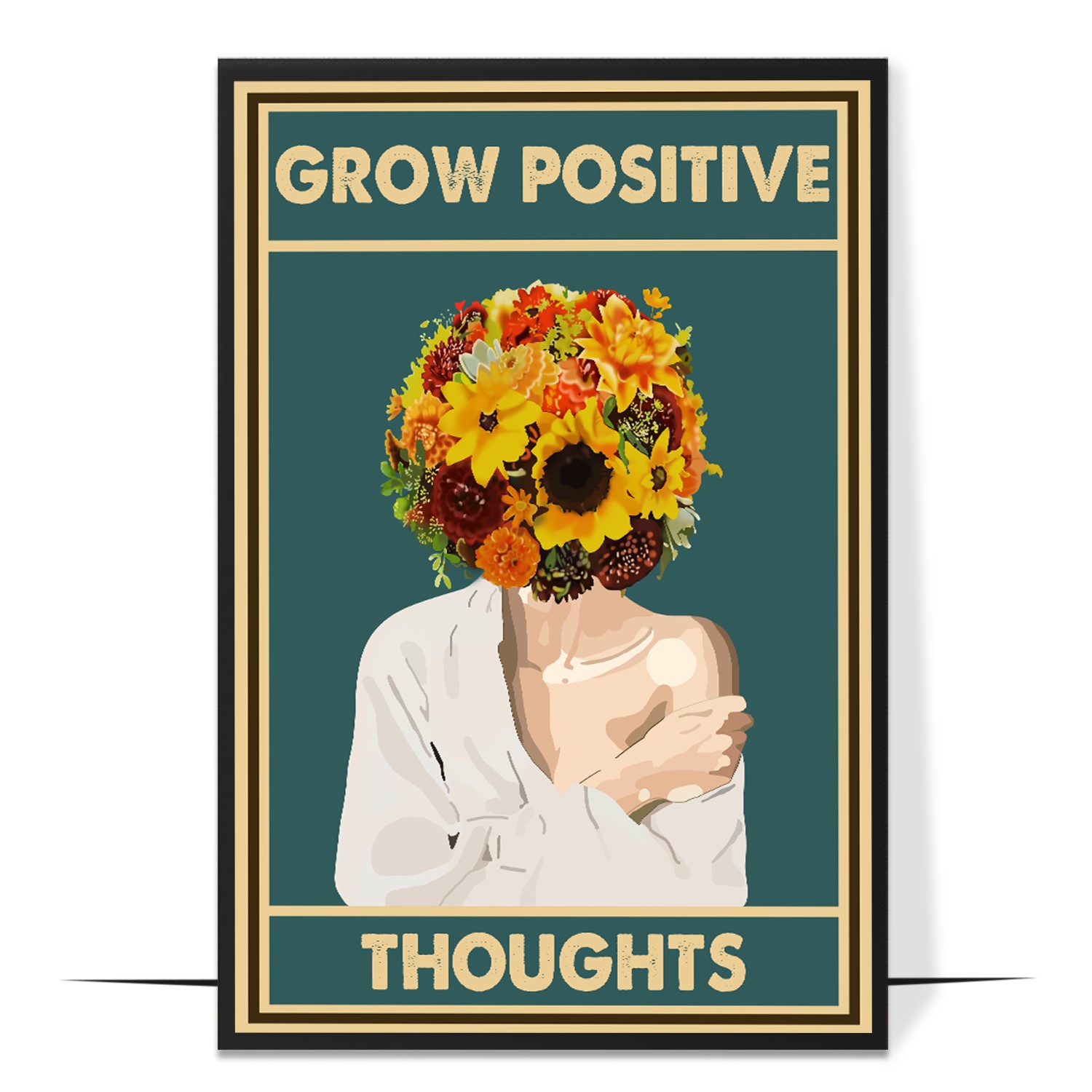 Grow Positive Thoughts Printable