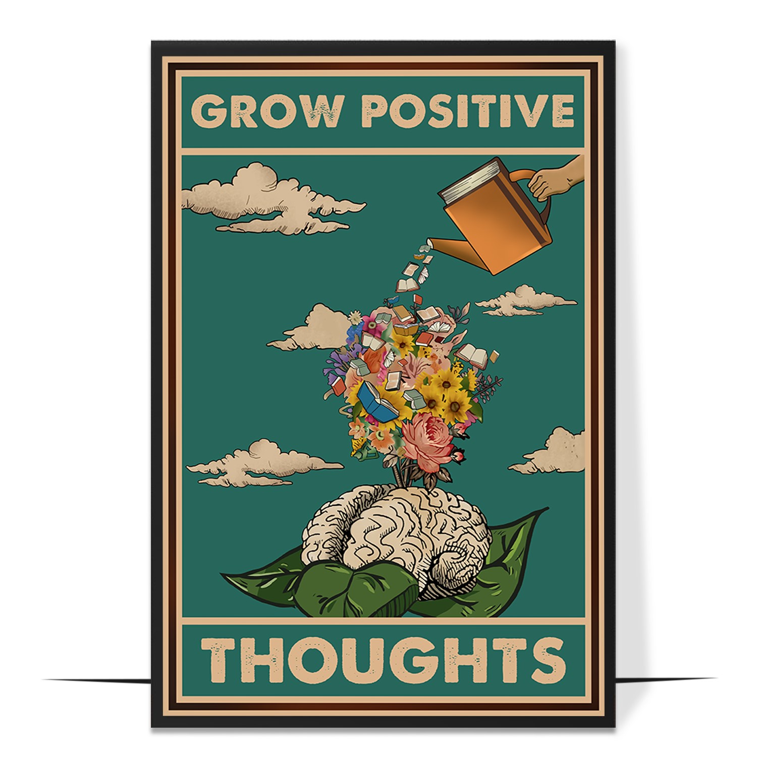 Grow Positive Thoughts Printable