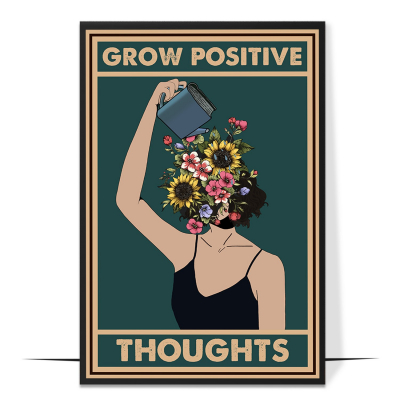 Grow Positive Thoughts Printable
