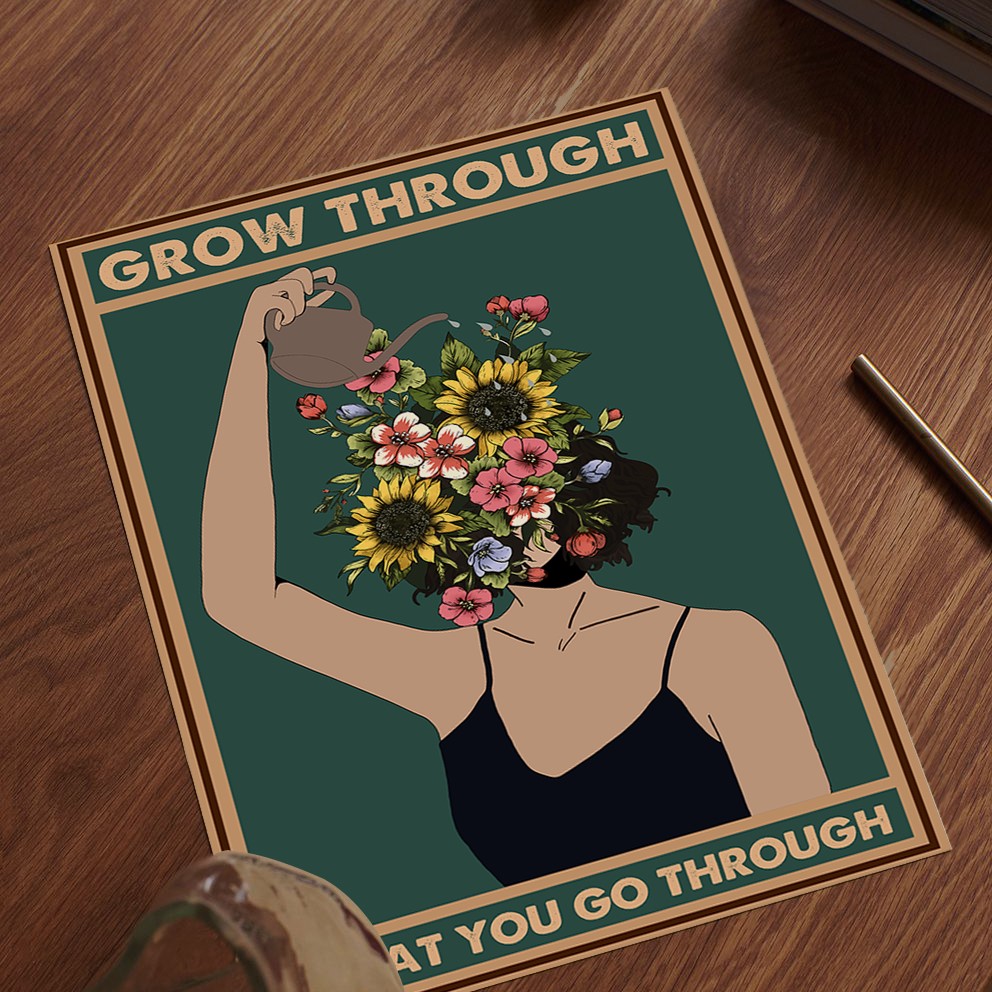 Grow Through Vintage Mental Health Printable - Image 5