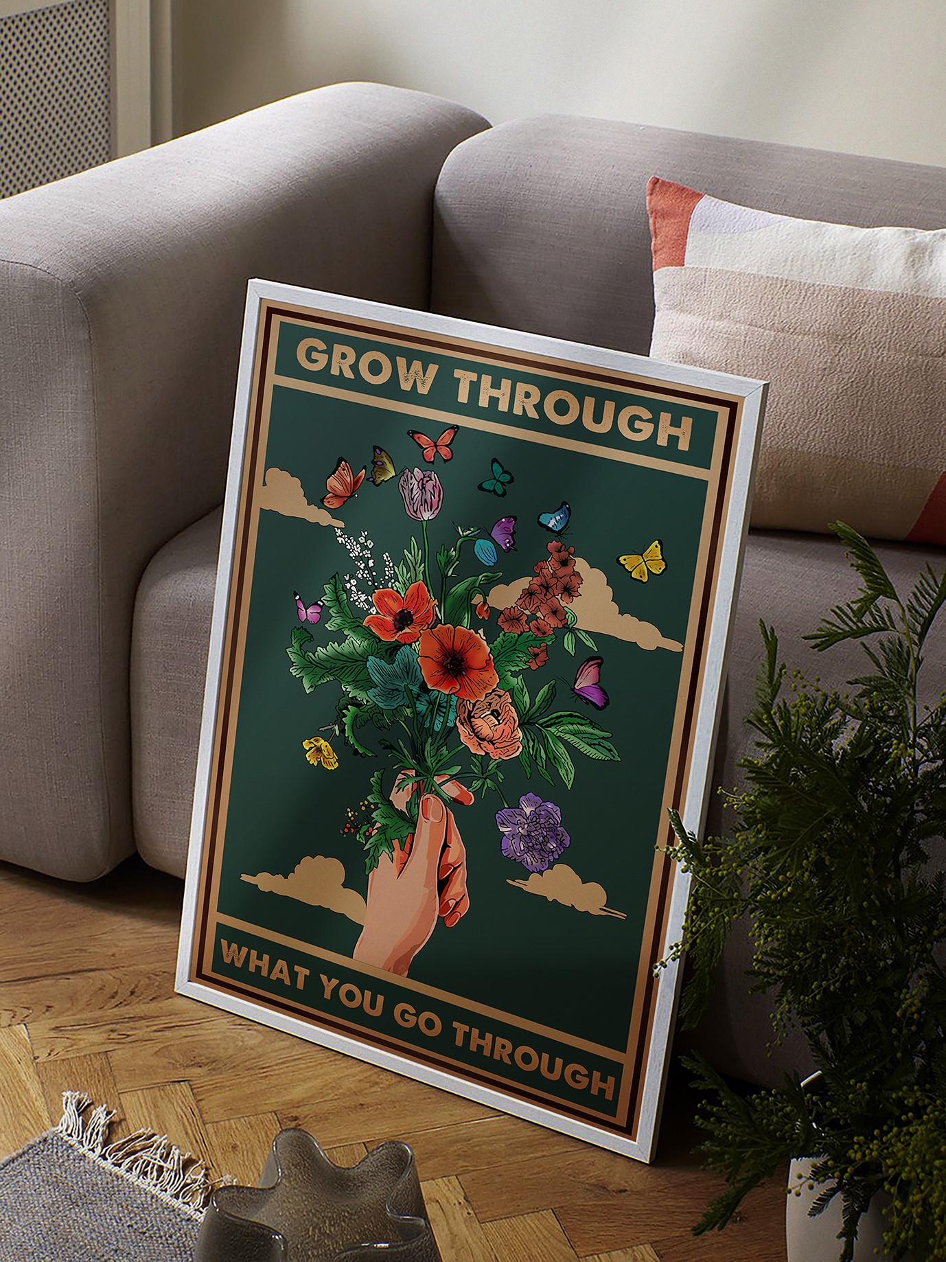 Grow Through Vintage Mental Health Printable - Image 3