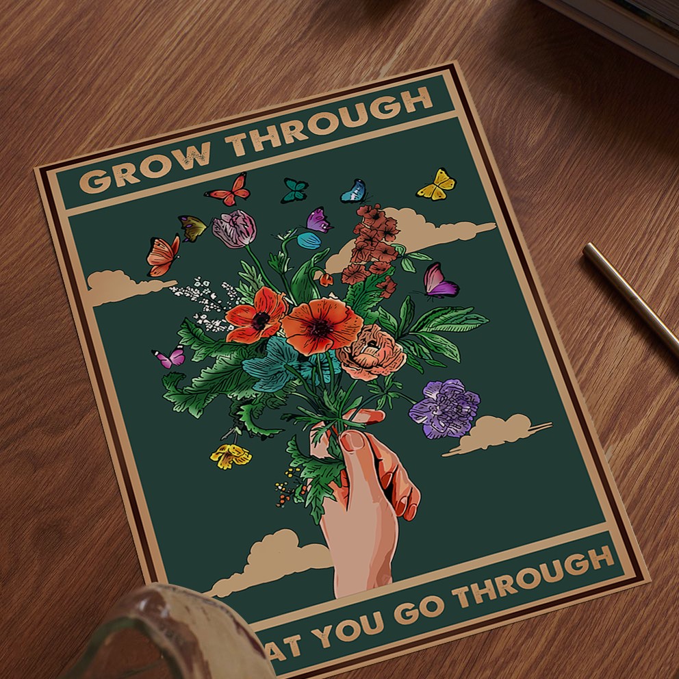 Grow Through Vintage Mental Health Printable - Image 5