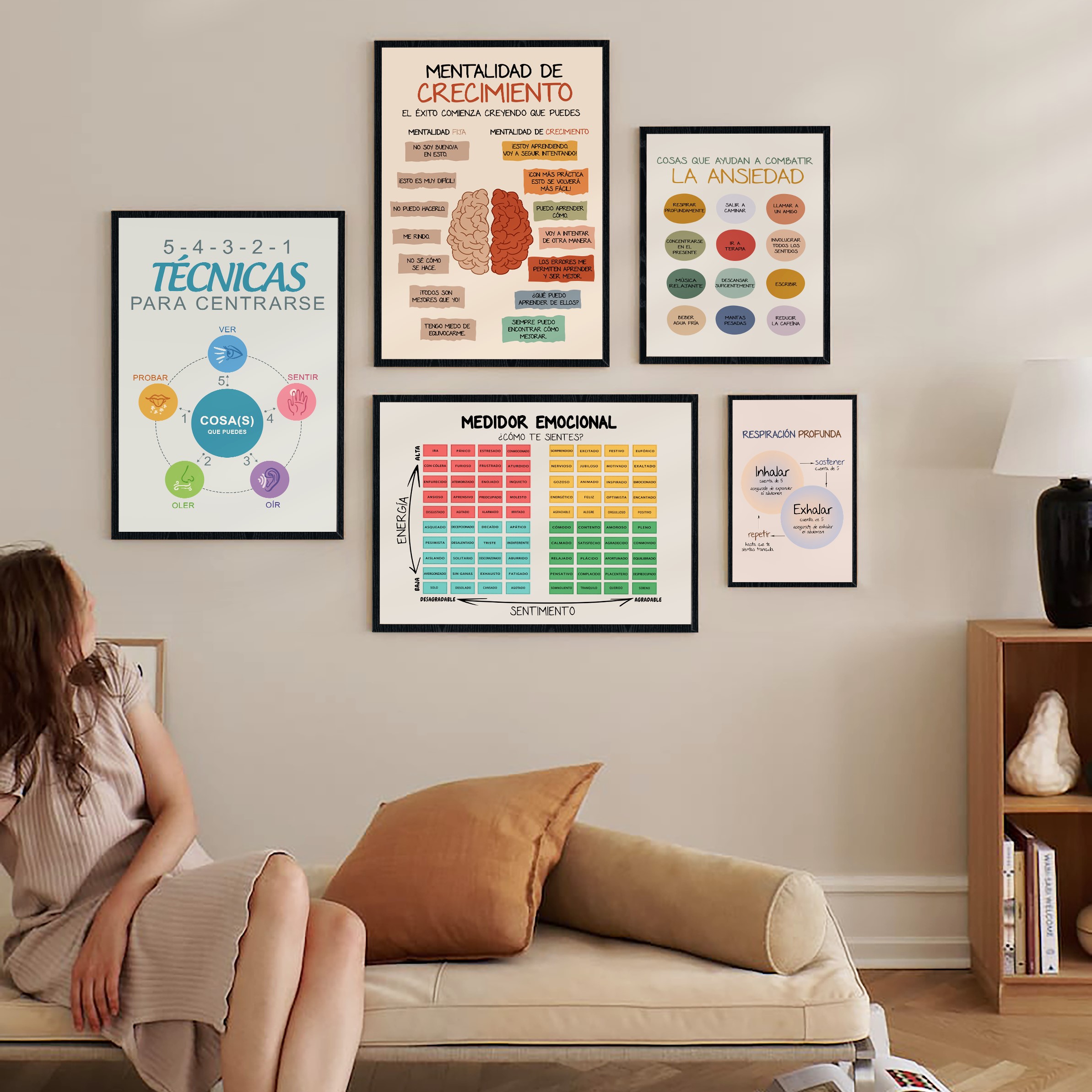 Growth Mindset Spanish Mental Health Printable - Image 6