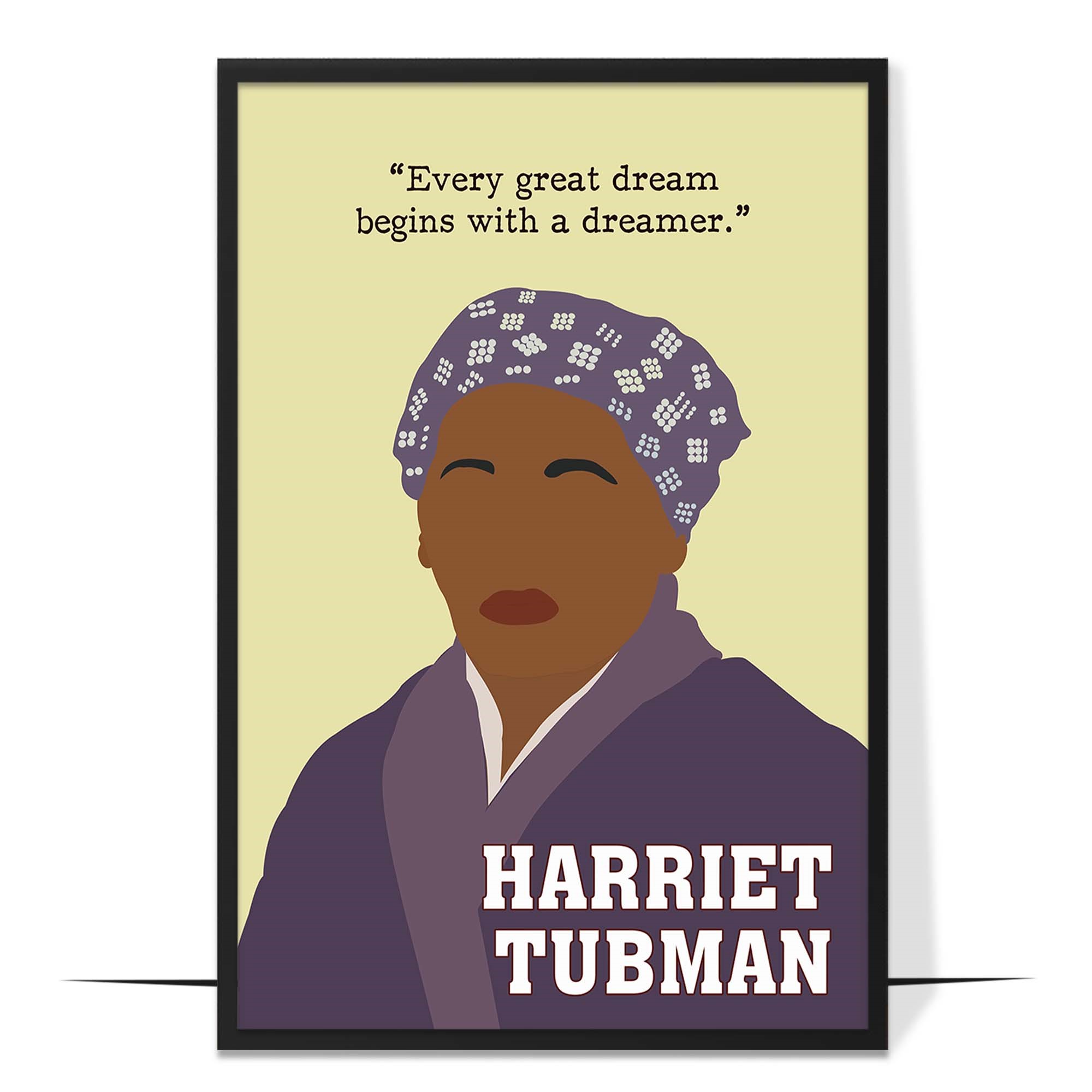 Harriet Tubman Black History Wall Art