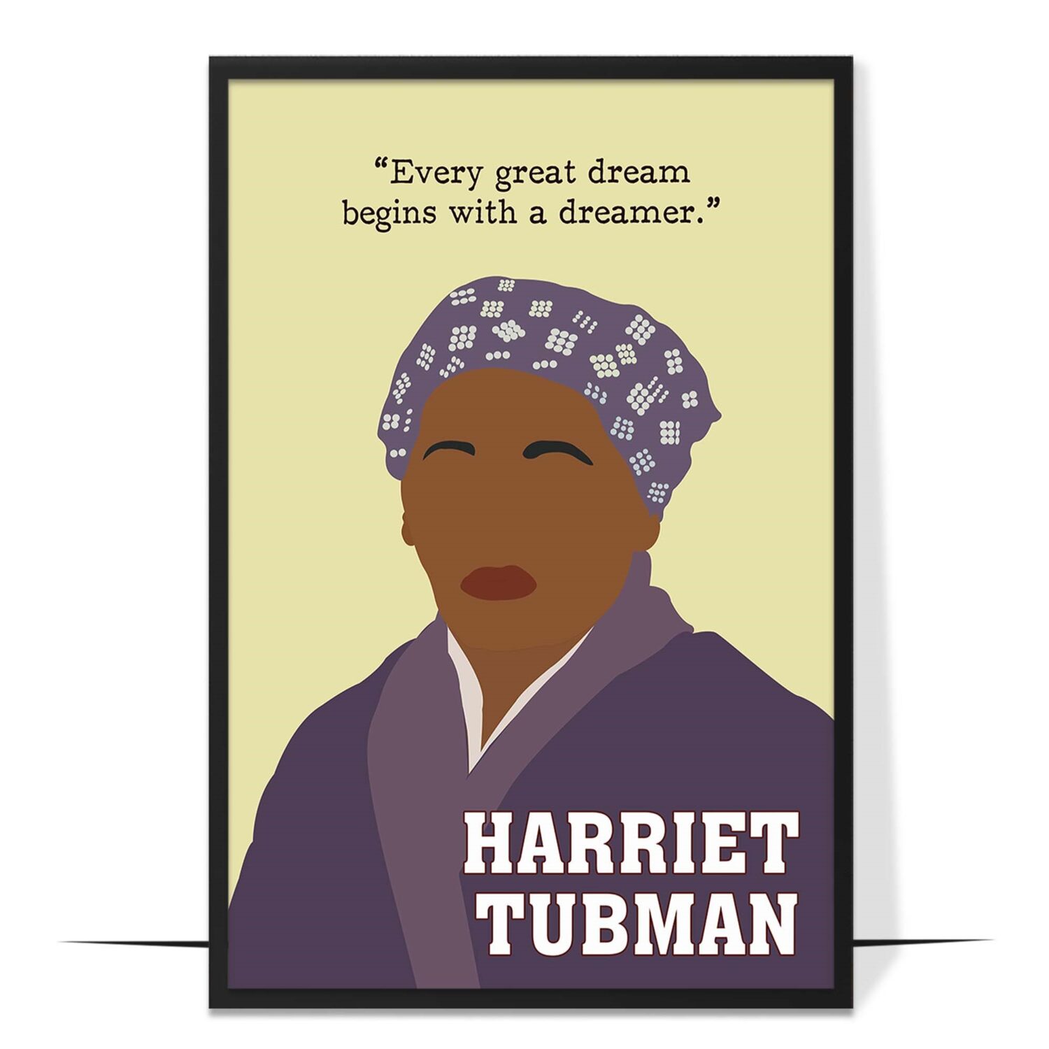 Harriet Tubman Hand-drawn Wall Art