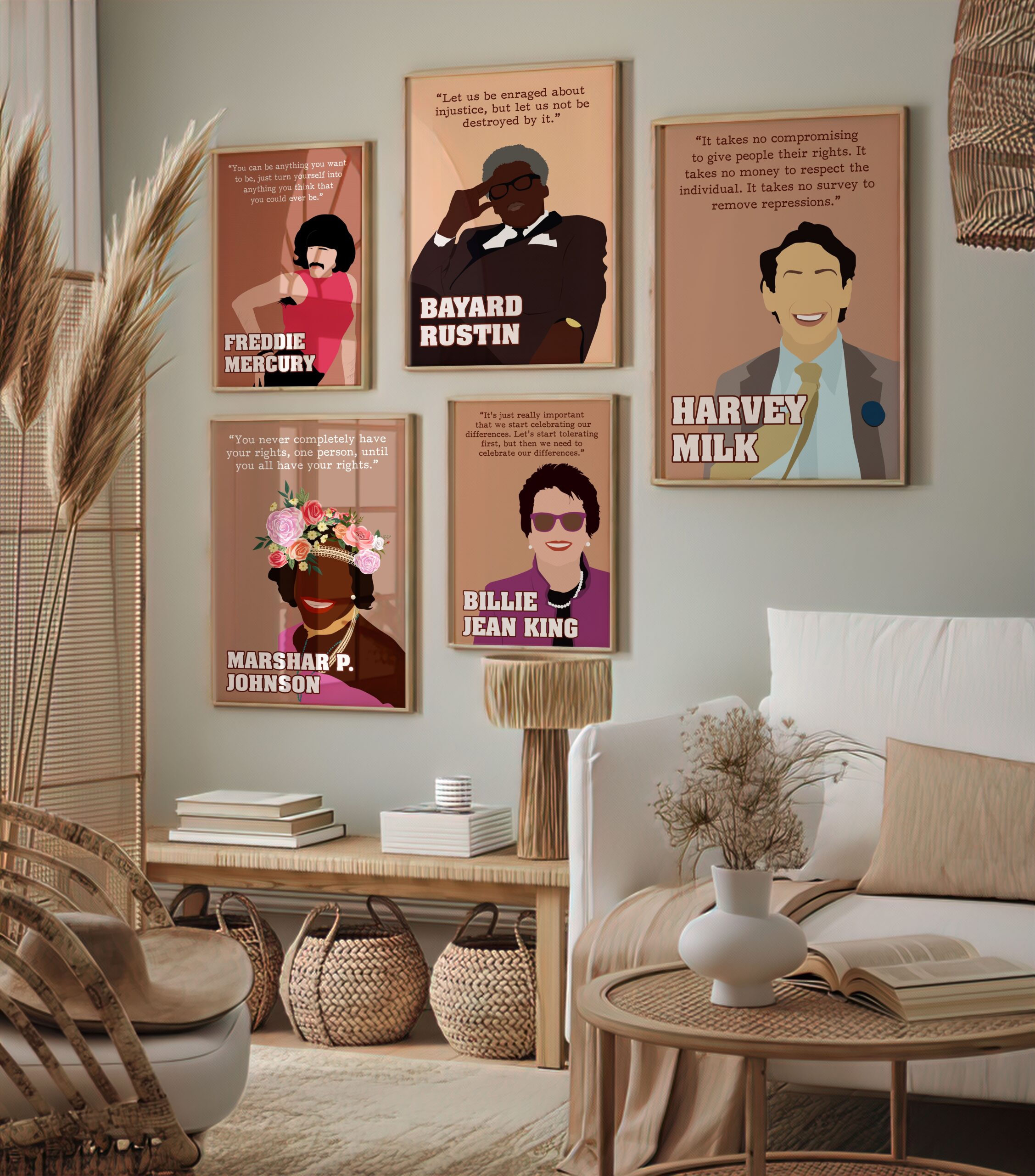 Harvey Milk Inspirational Quote Wall Art - Image 6