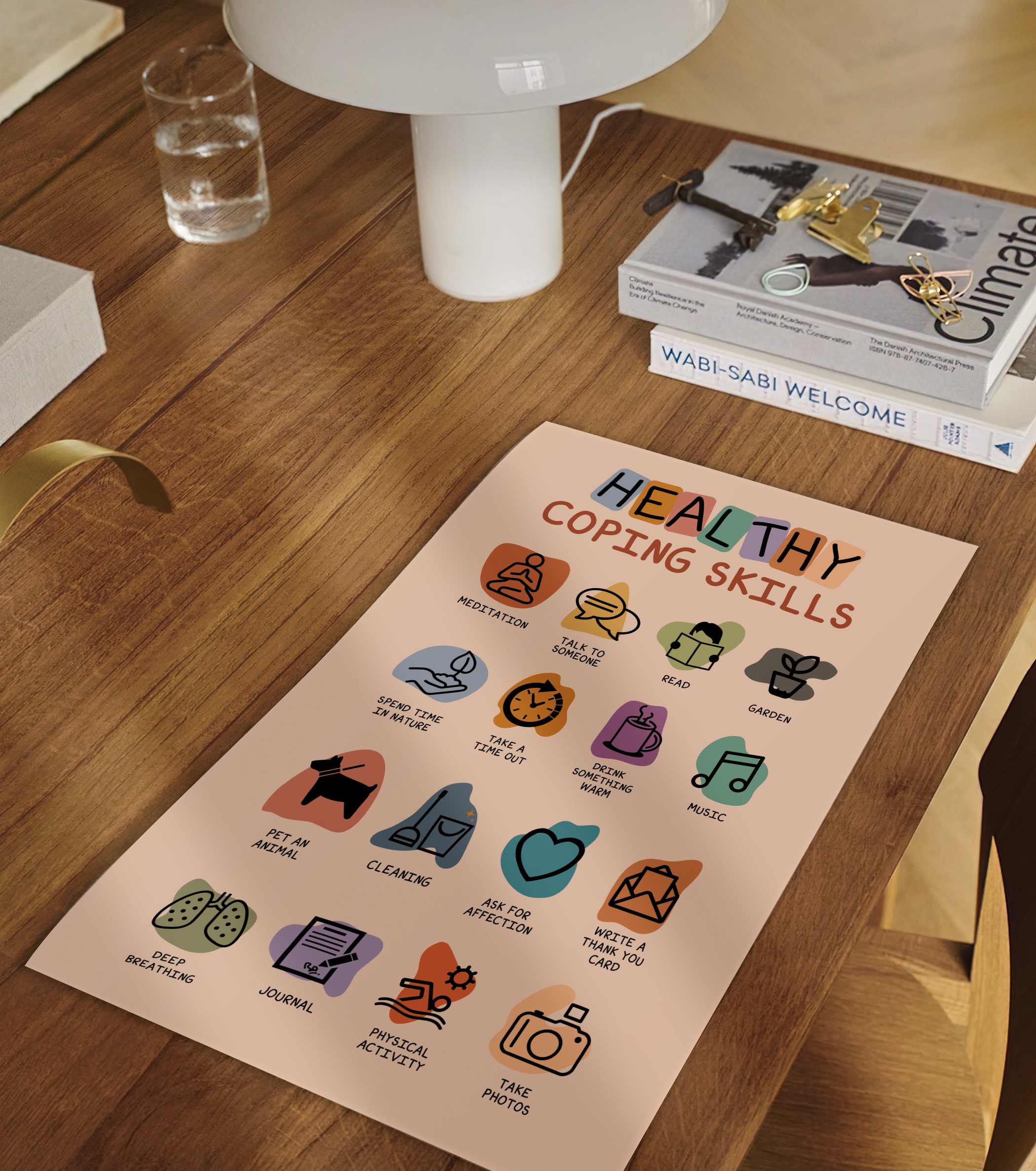 Healthy Coping Skills Mental Health Printable - Image 2