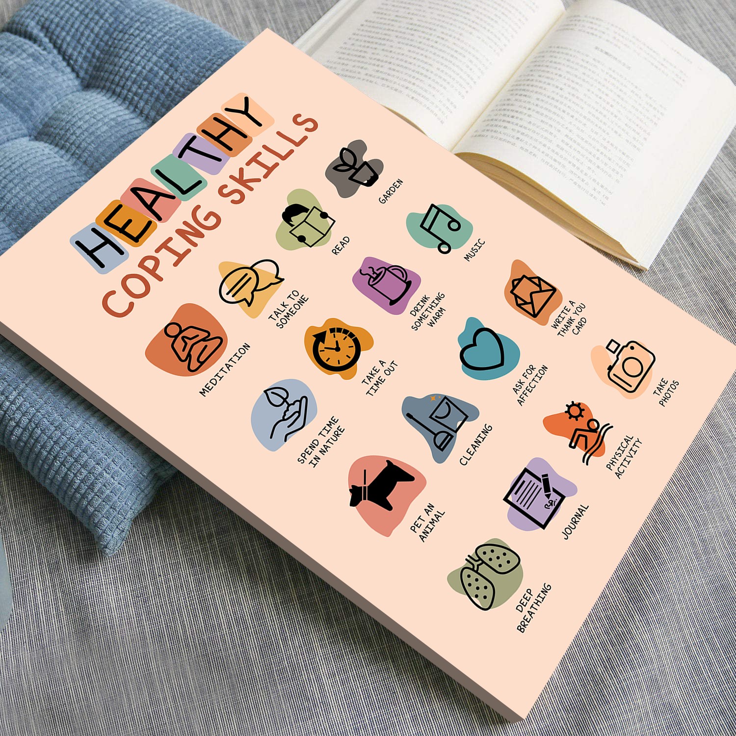 Healthy Coping Skills Mental Health Printable - Image 4