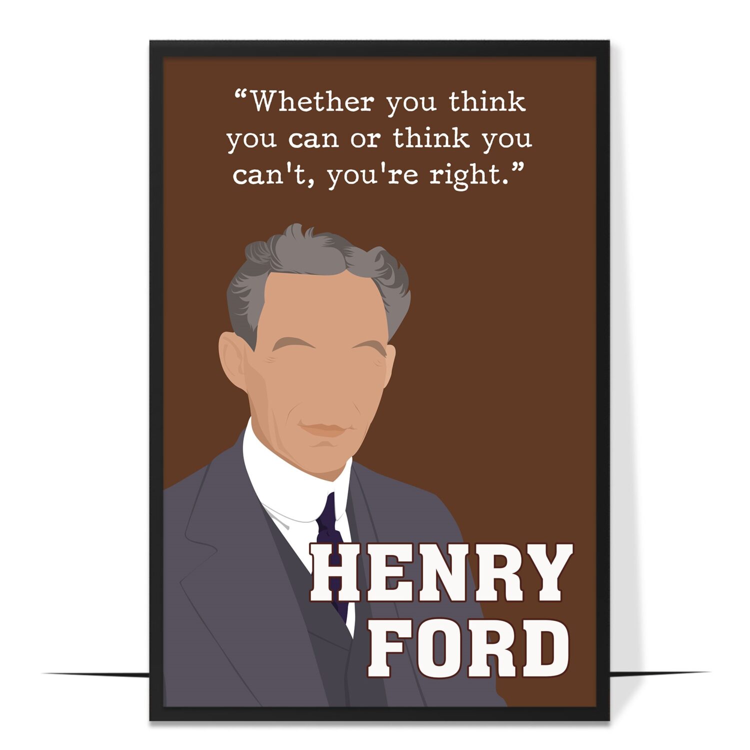 Henry Ford Businessman Hand-drawn Wall Art