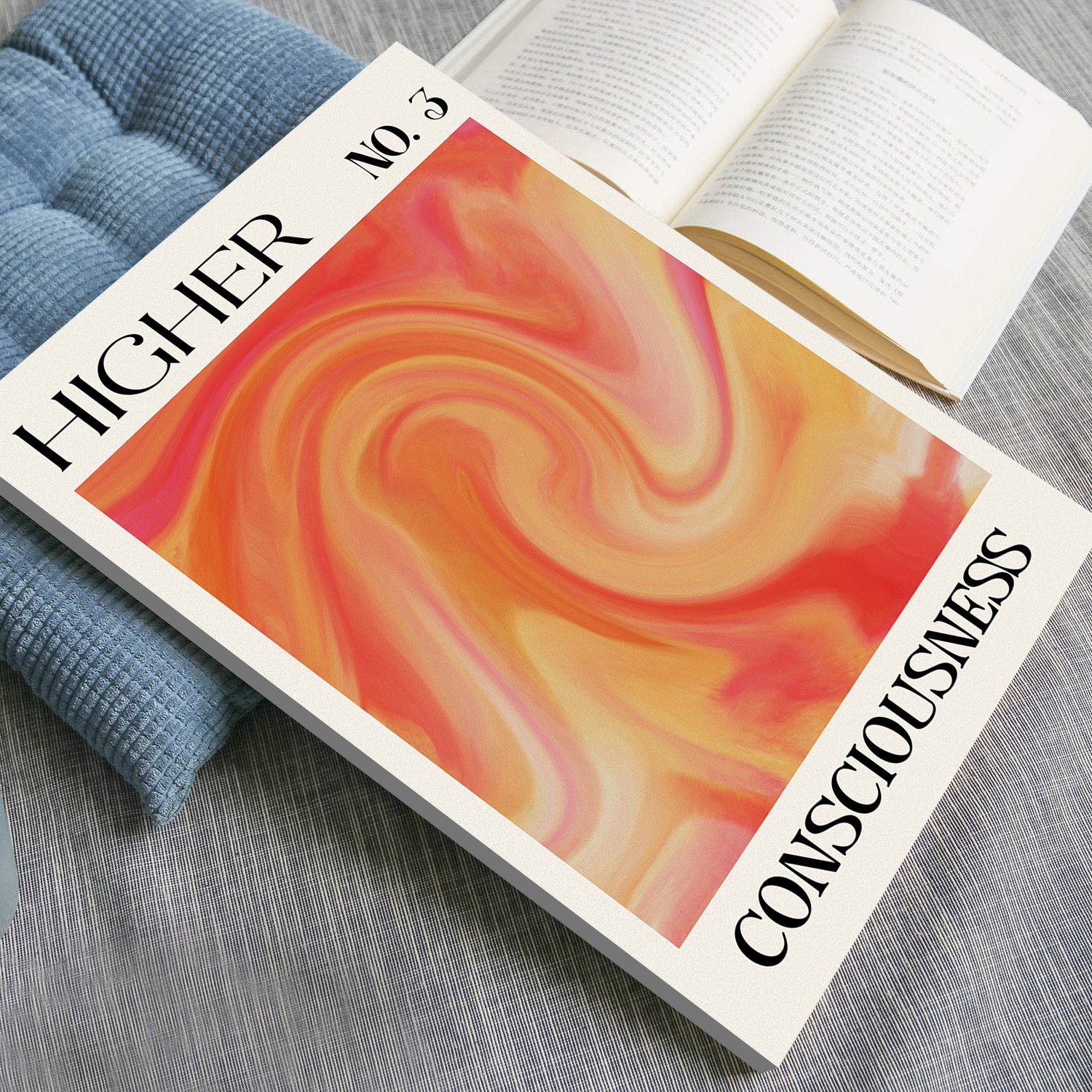 Higher Consciousness Pink Mental Health Wall Art - Image 4