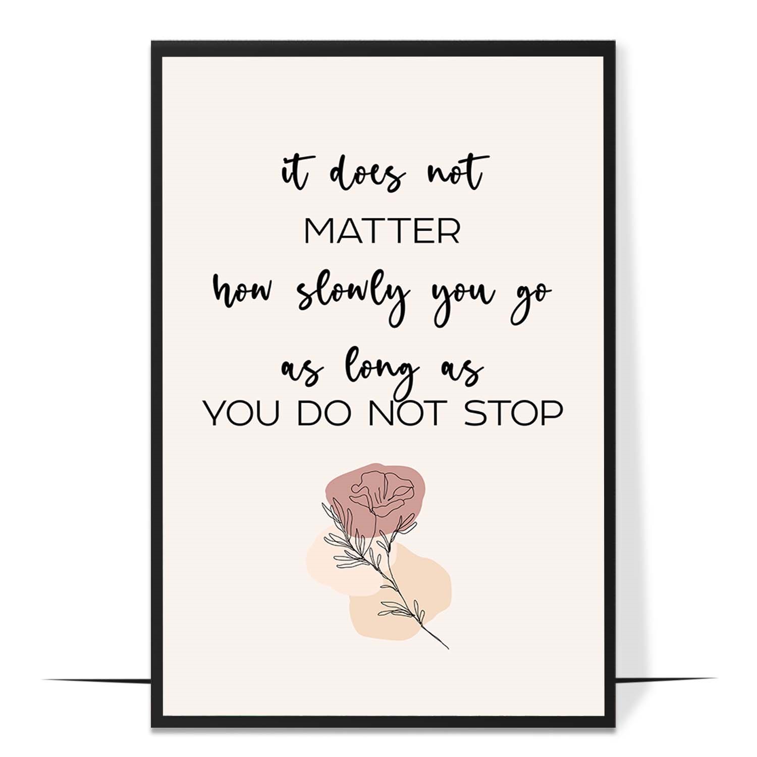 How Slowly You Go Wall Art