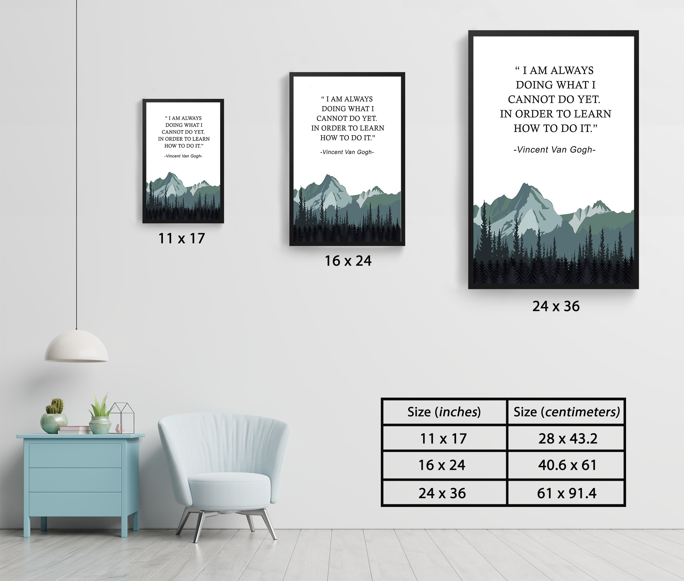 I Am Always Doing Growth Mindset Motivational Wall Art - Image 7