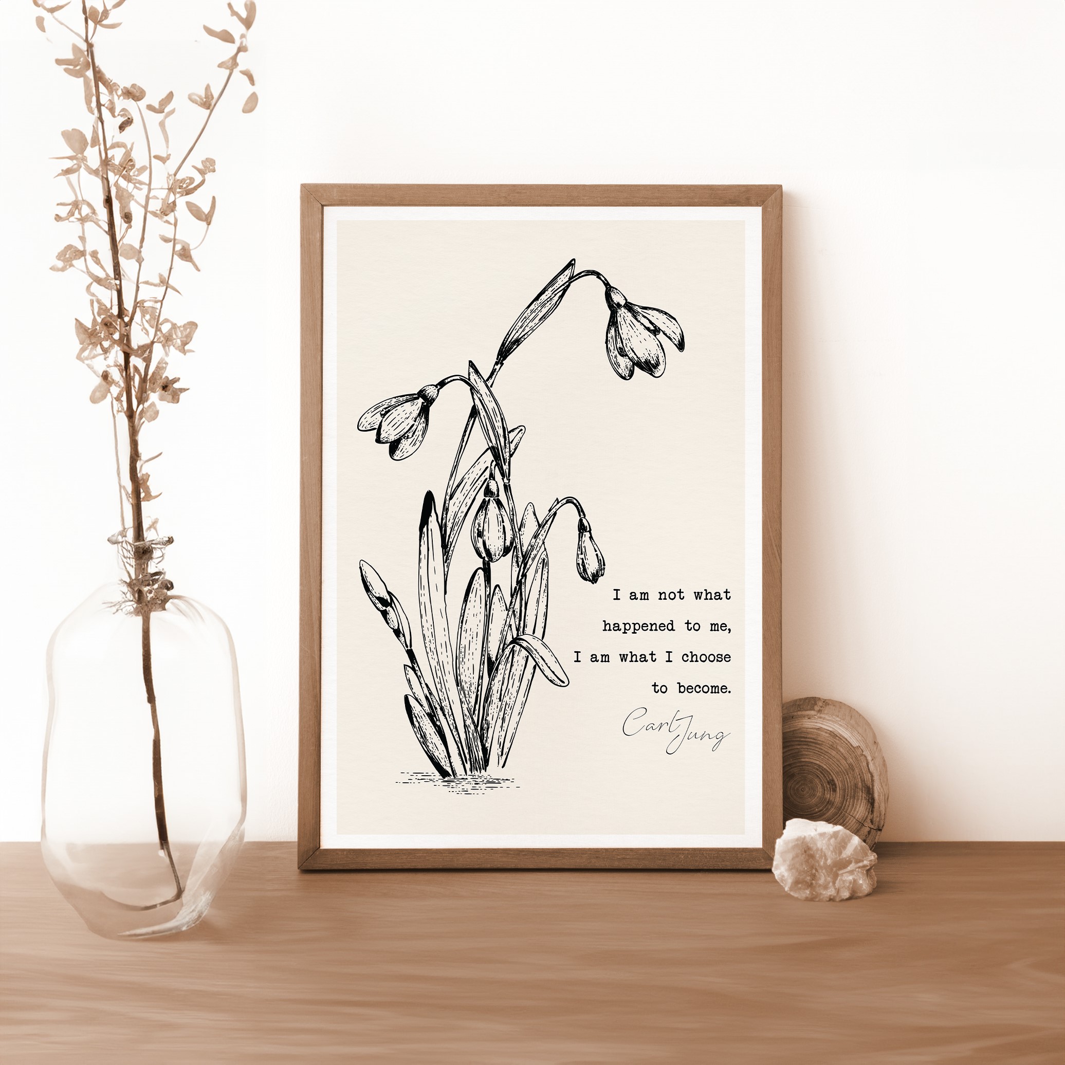 I Am Not What Happened To Me Mental Health Wall Art - Image 2