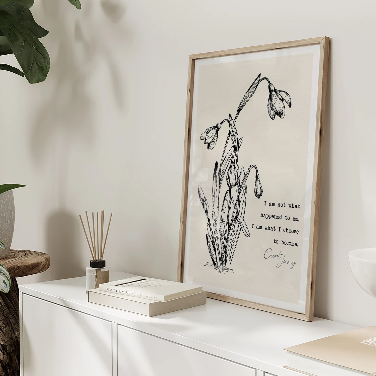 I Am Not What Happened To Me Mental Health Wall Art - Image 4