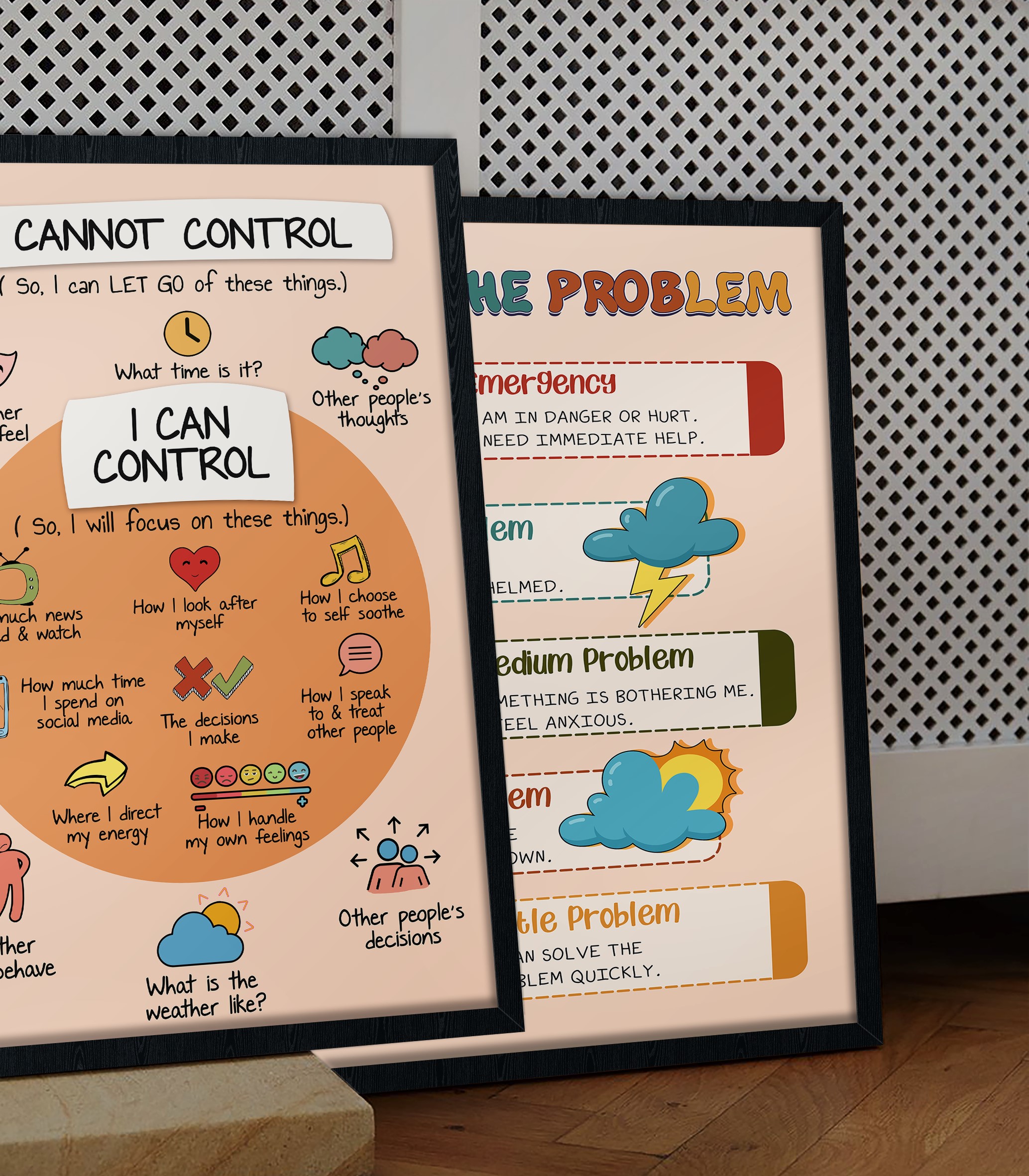 I Can Control Boho Mental Health Printable - Image 3