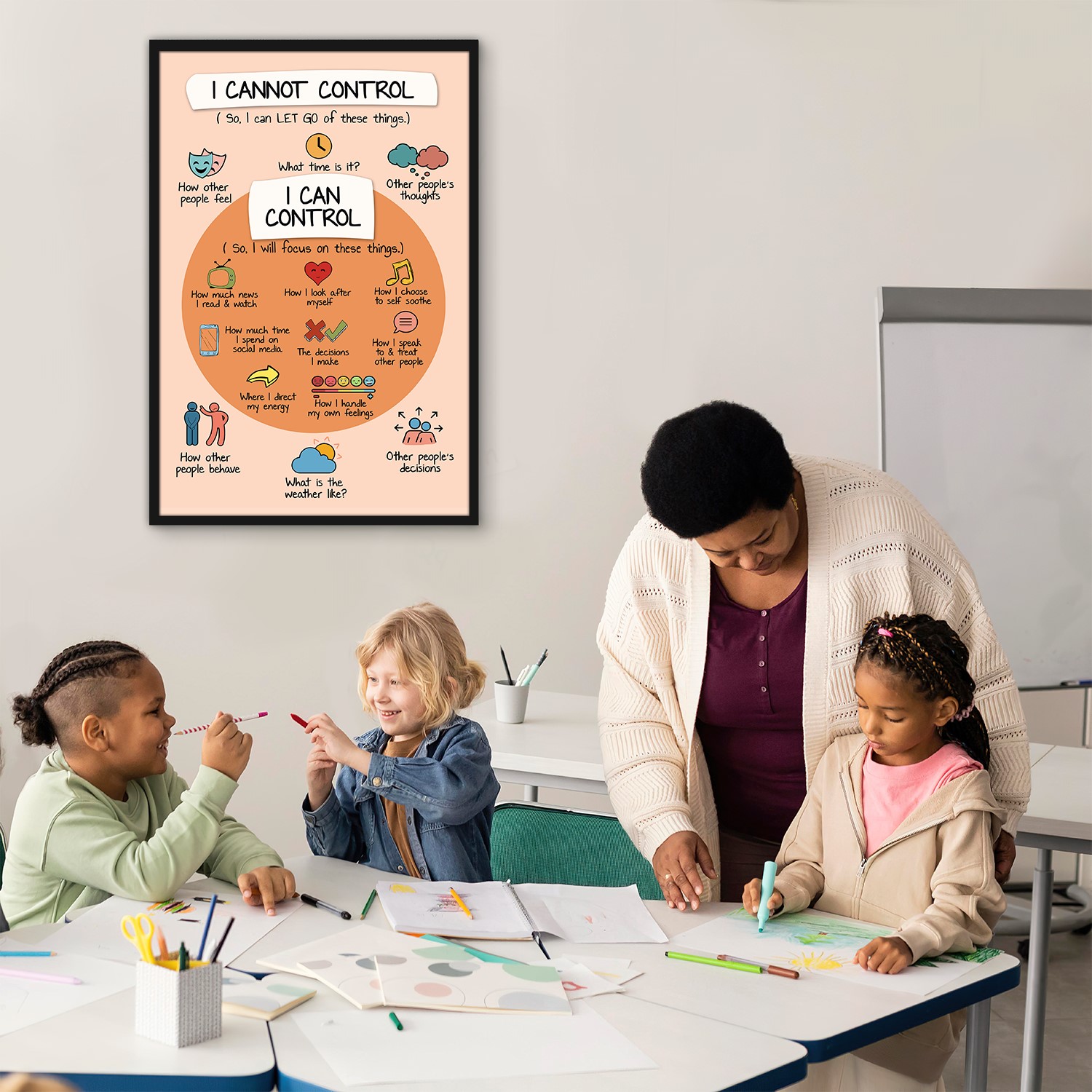 I Can Control Boho Mental Health Printable - Image 5