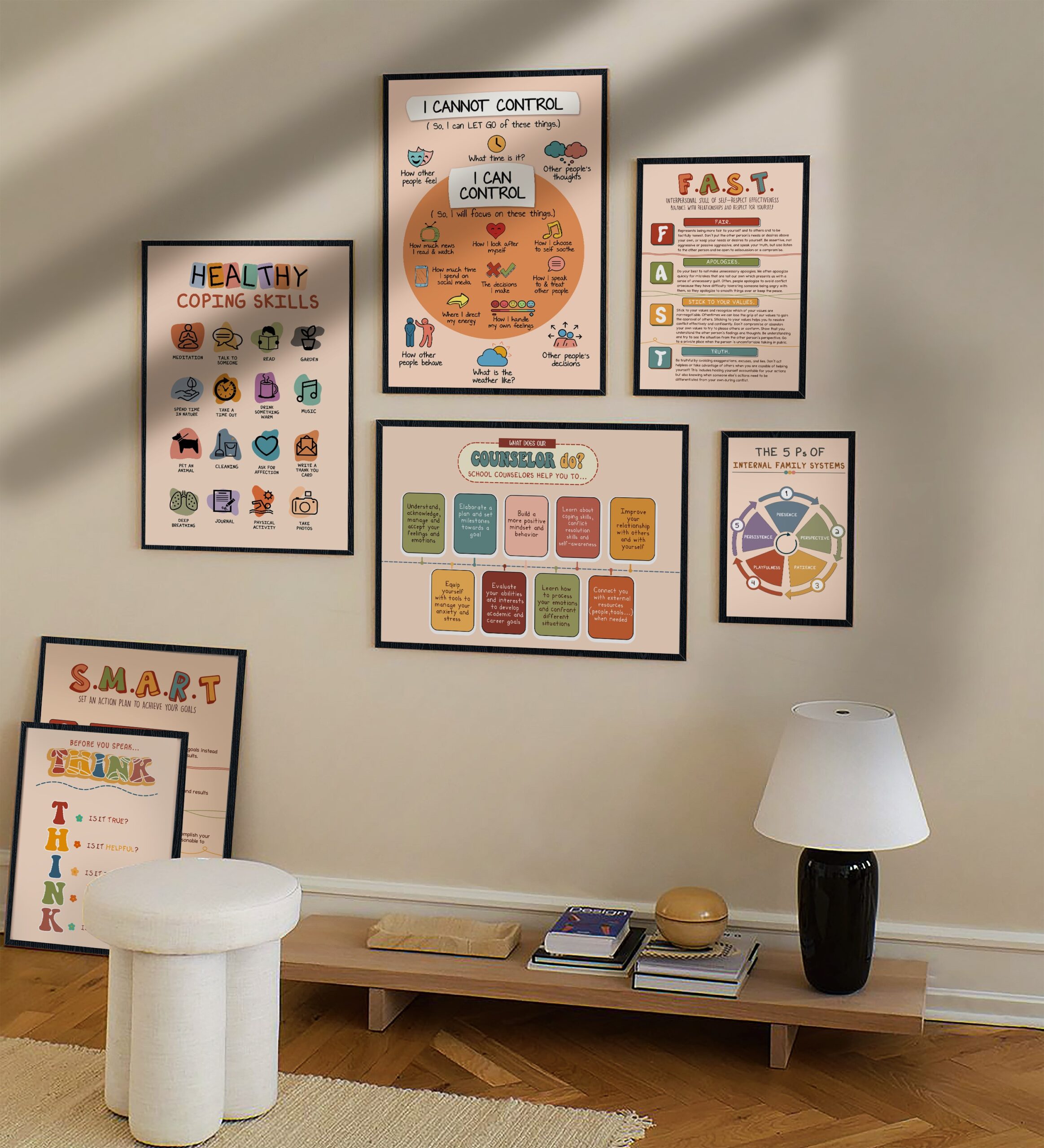 I Can Control Boho Mental Health Printable - Image 6