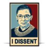 I Dissent RBG Wall Art