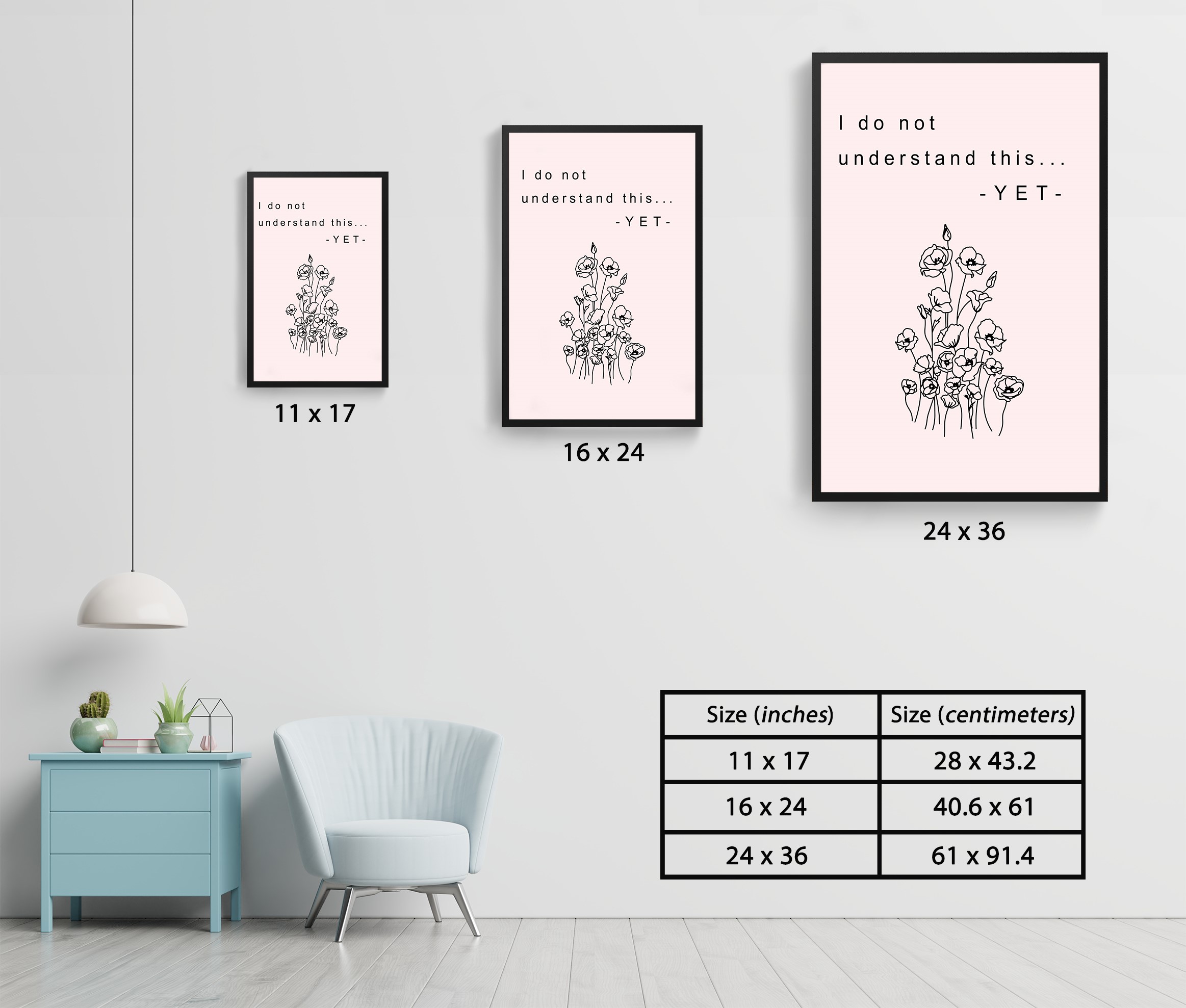 I Do Not Understand This Growth Mindset Quote Wall Art - Image 7