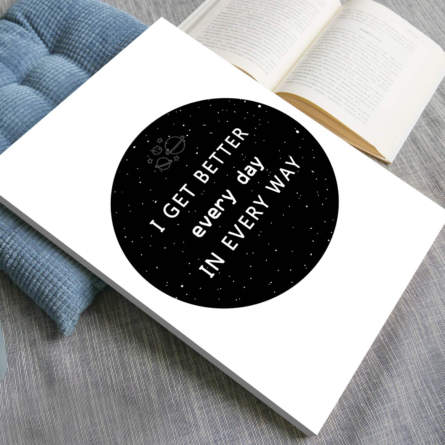 I Get Better Every Day Growth Mindset Positive Wall Art - Image 4