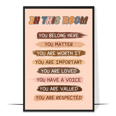In This Room Boho Diversity Wall Art
