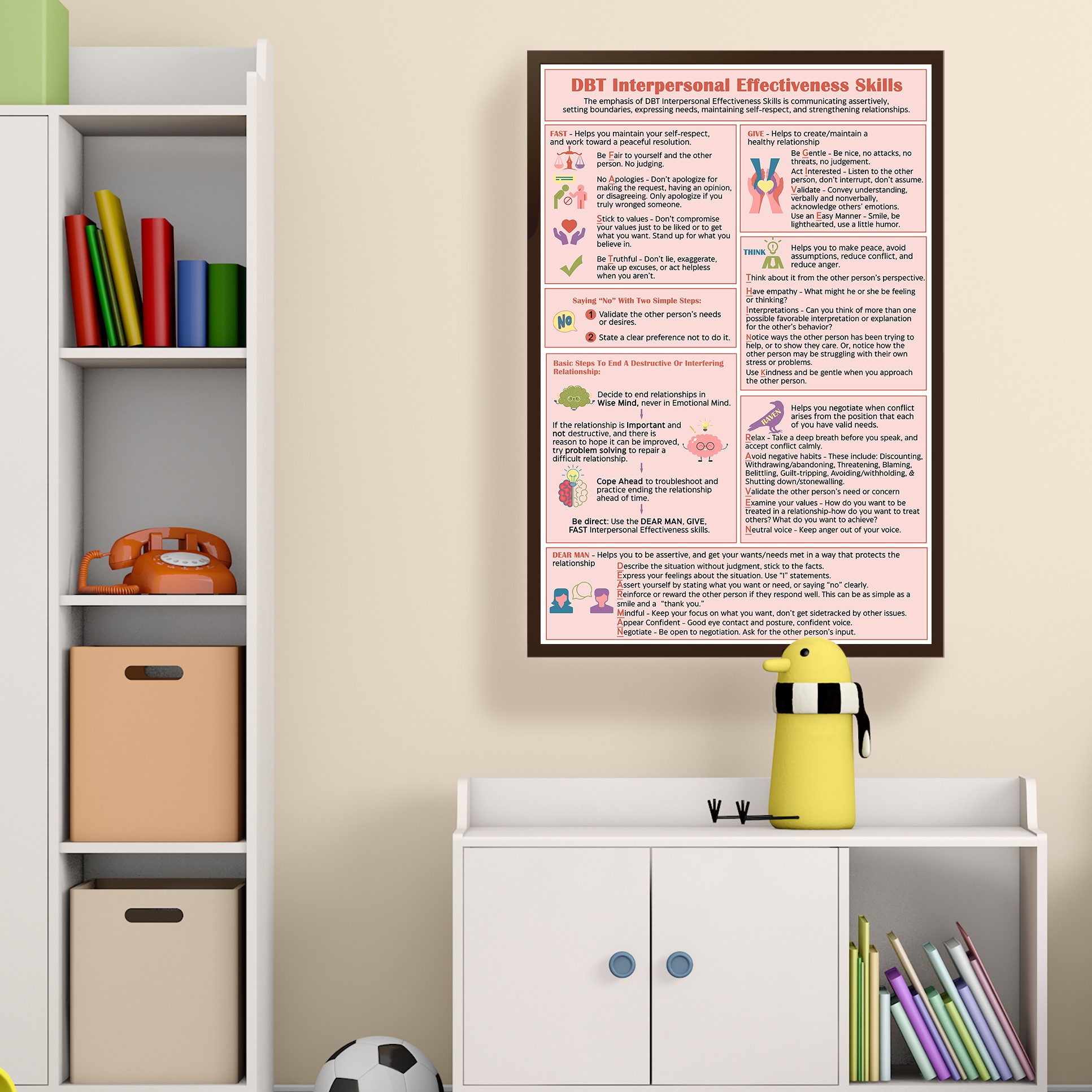 Interpersonal Effectiveness DBT Printable - Image 4