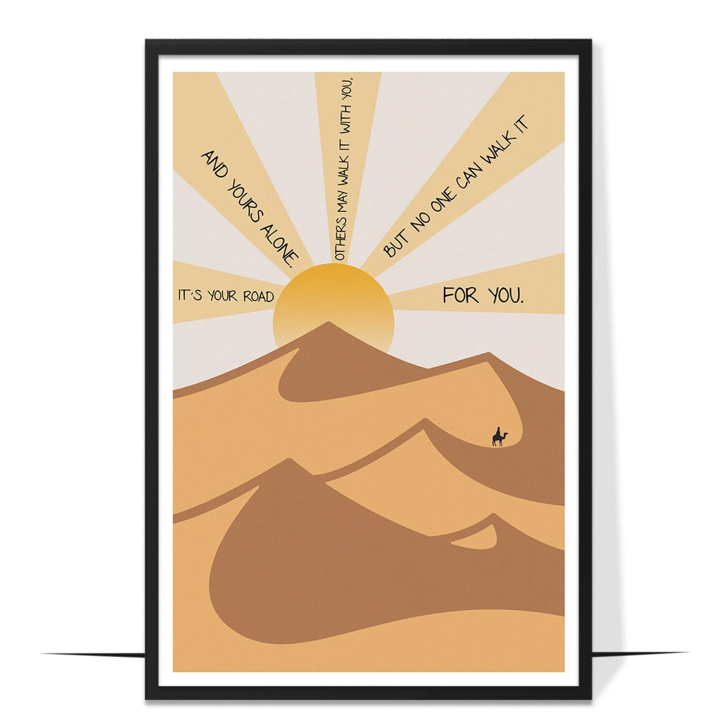 It's Your Road Wall Art