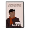 James Baldwin Hand-drawn Wall Art
