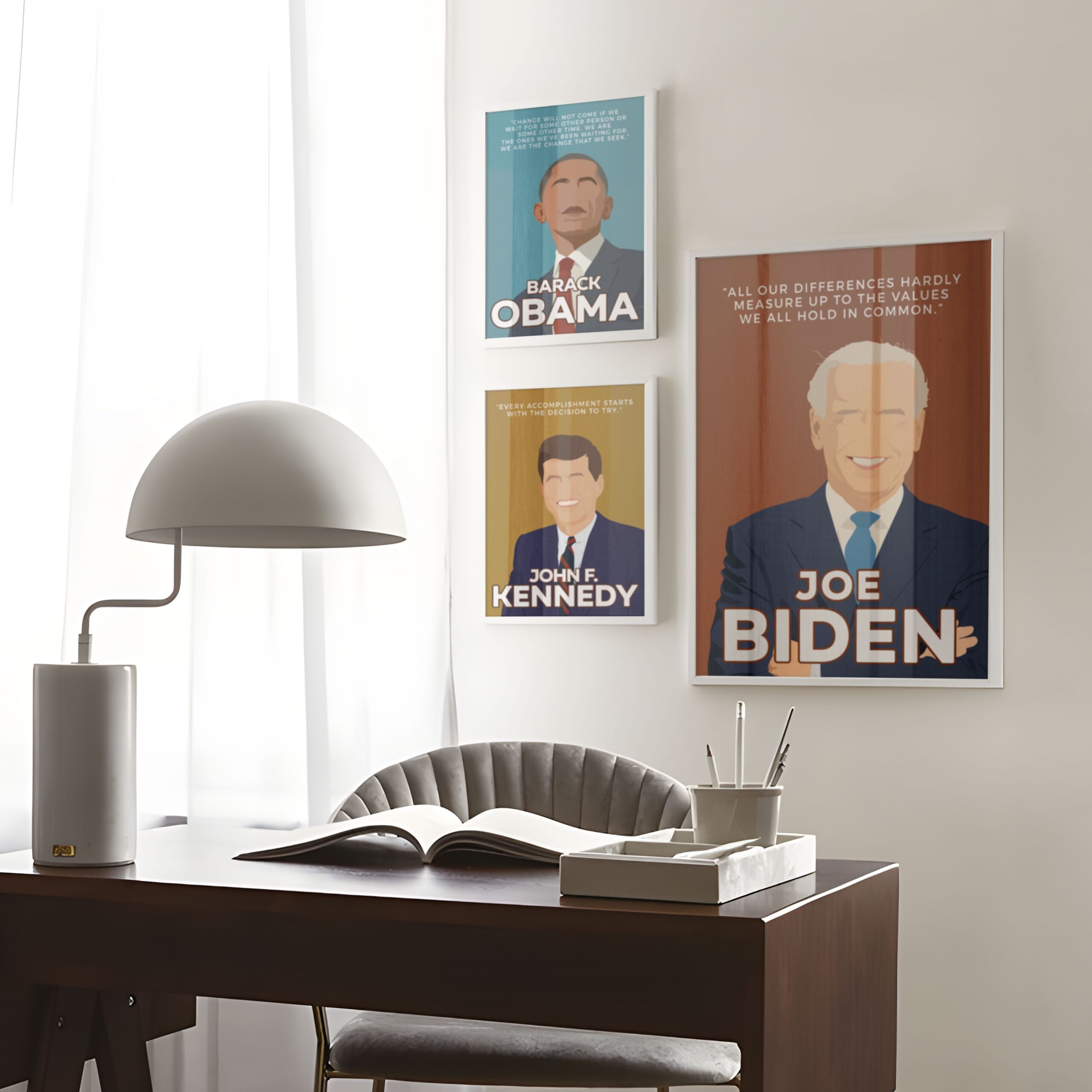 Joe Biden Motivational Quote Wall Art - Image 5