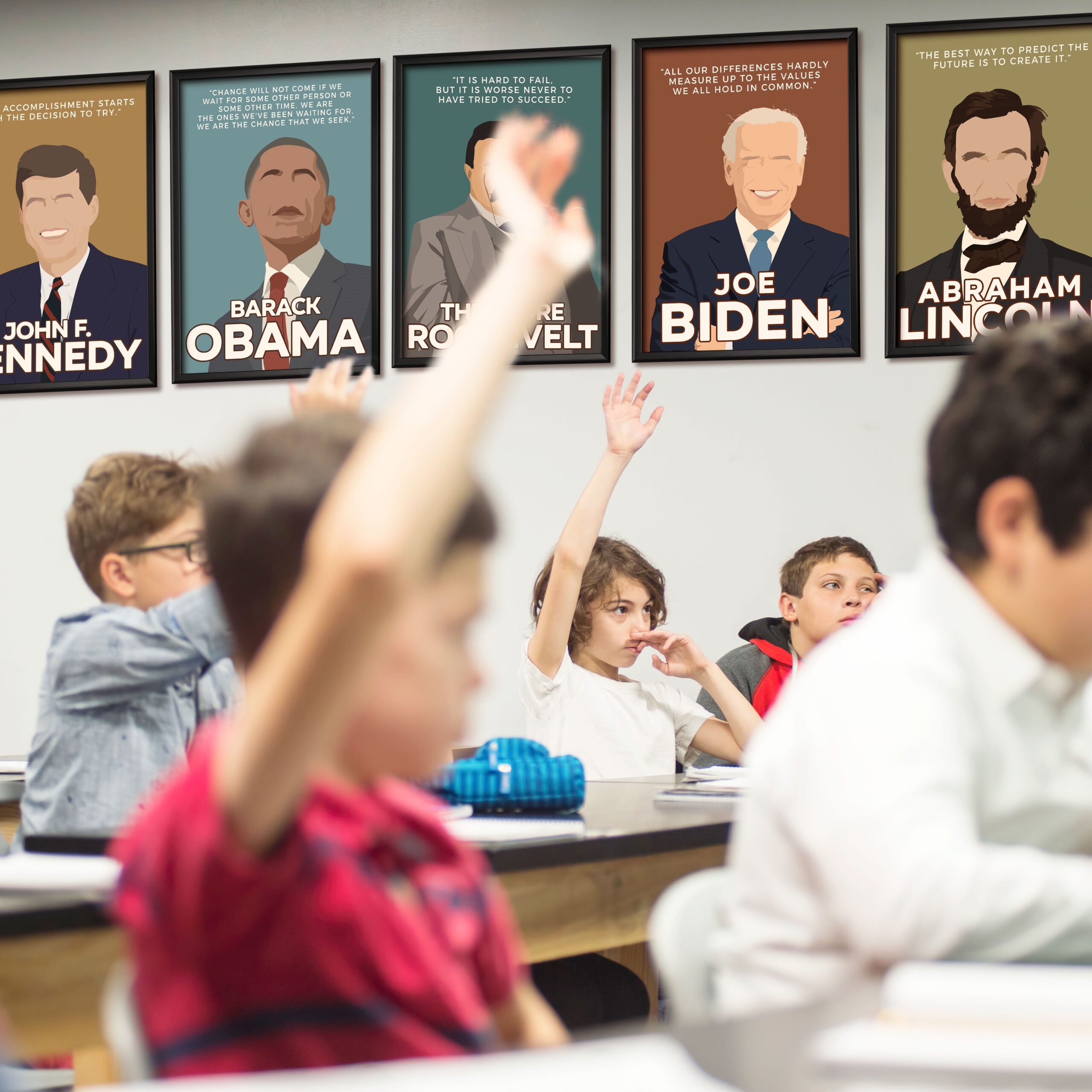 Joe Biden Motivational Quote Wall Art - Image 6