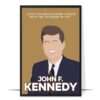 John Kennedy Hand-drawn Wall Art