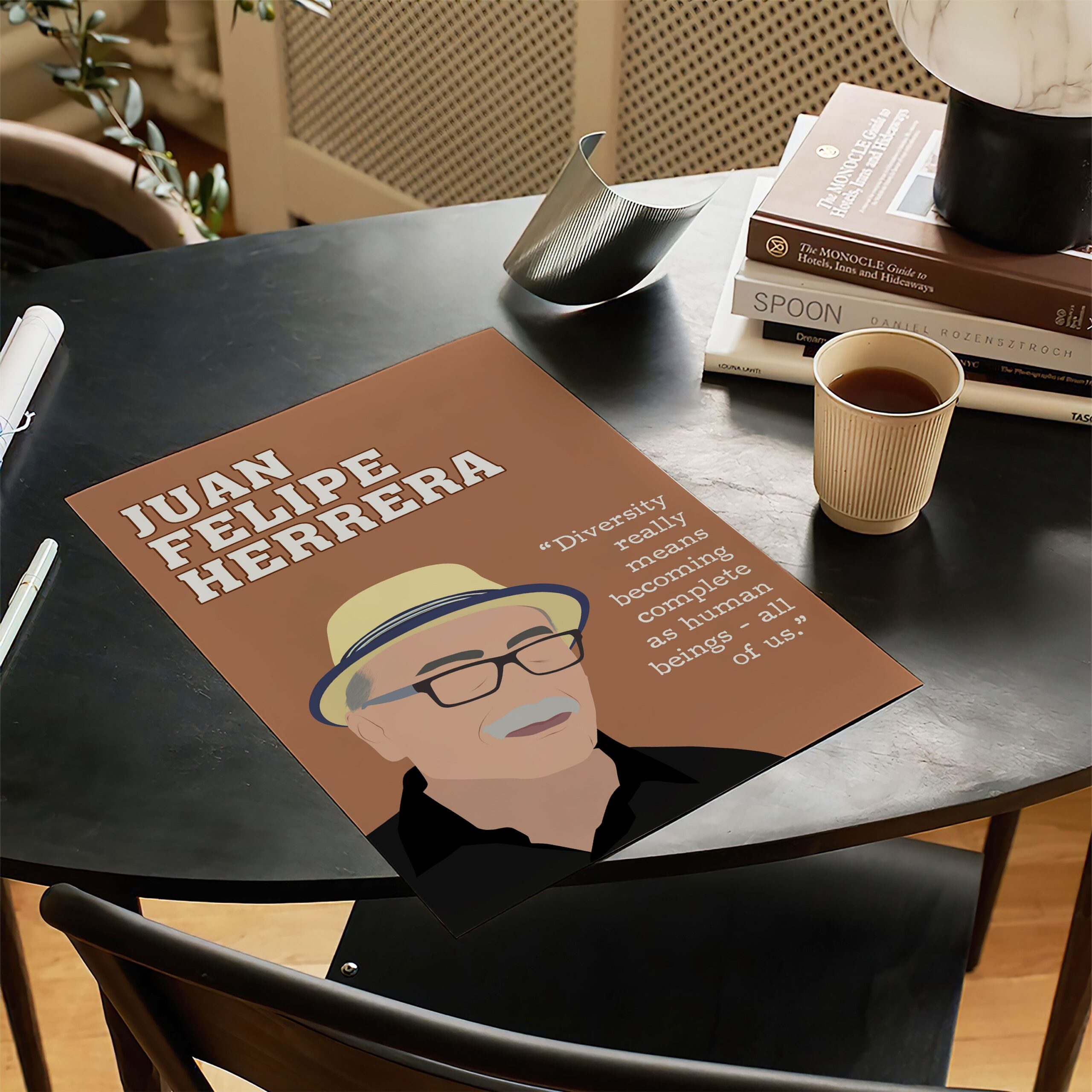 Juan Felipe Herrera Inspirational Quote Wall Art - Image 3