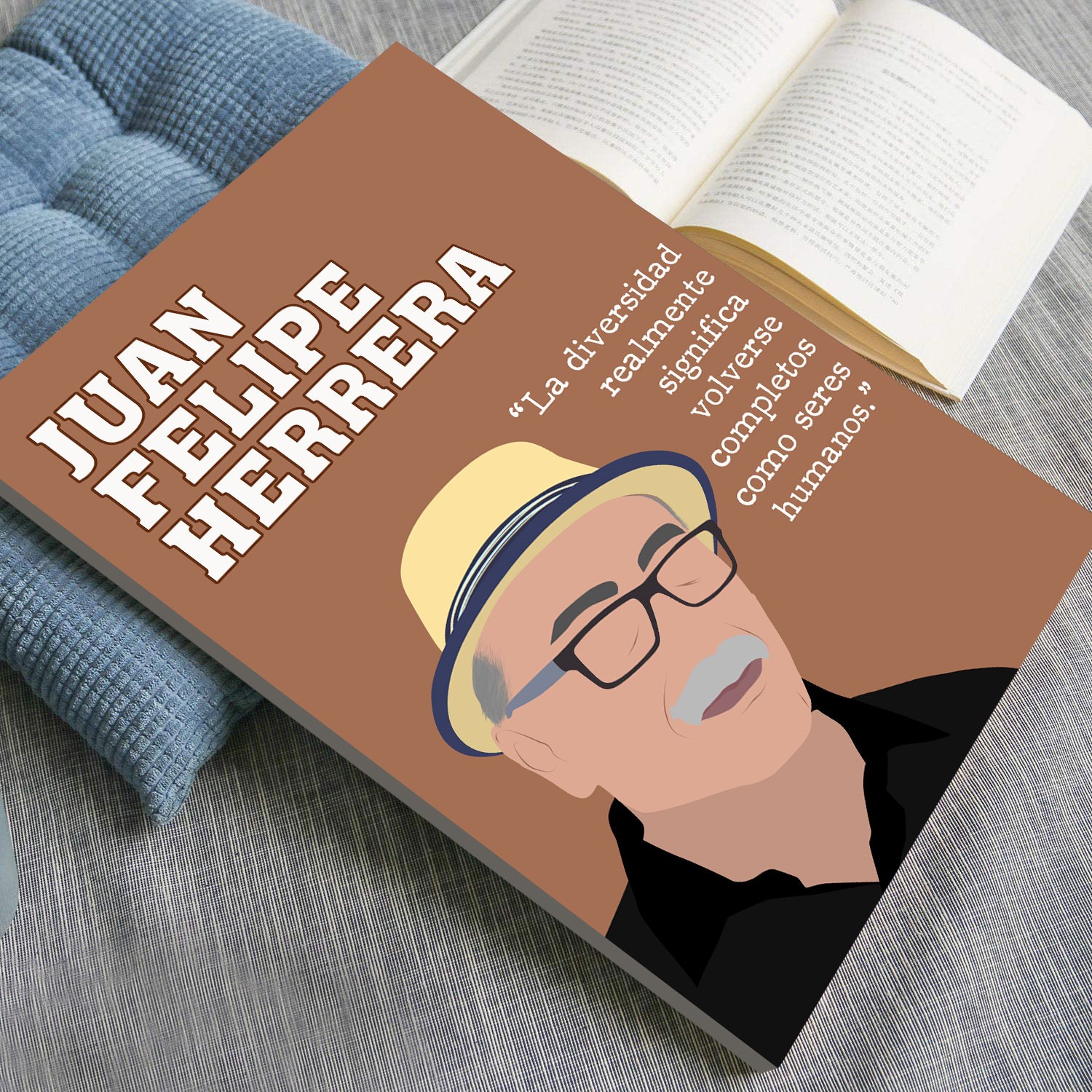 Juan Felipe Herrera Inspirational Quote Wall Art - Image 4