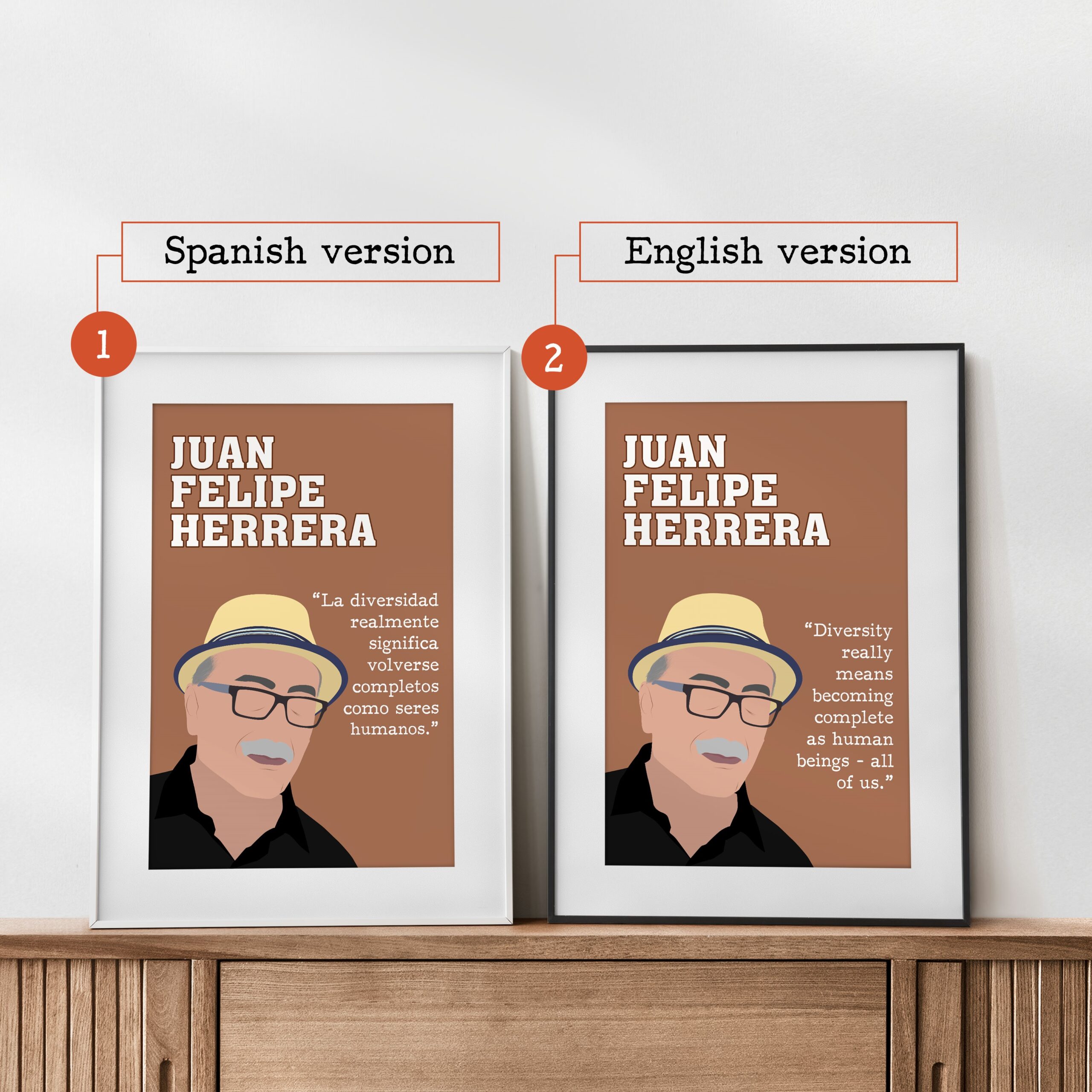 Juan Felipe Herrera Inspirational Quote Wall Art - Image 2