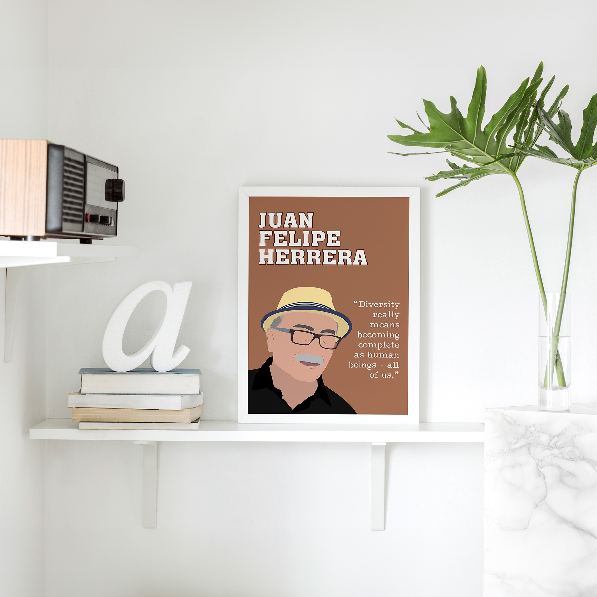 Juan Felipe Herrera Inspirational Quote Wall Art - Image 5