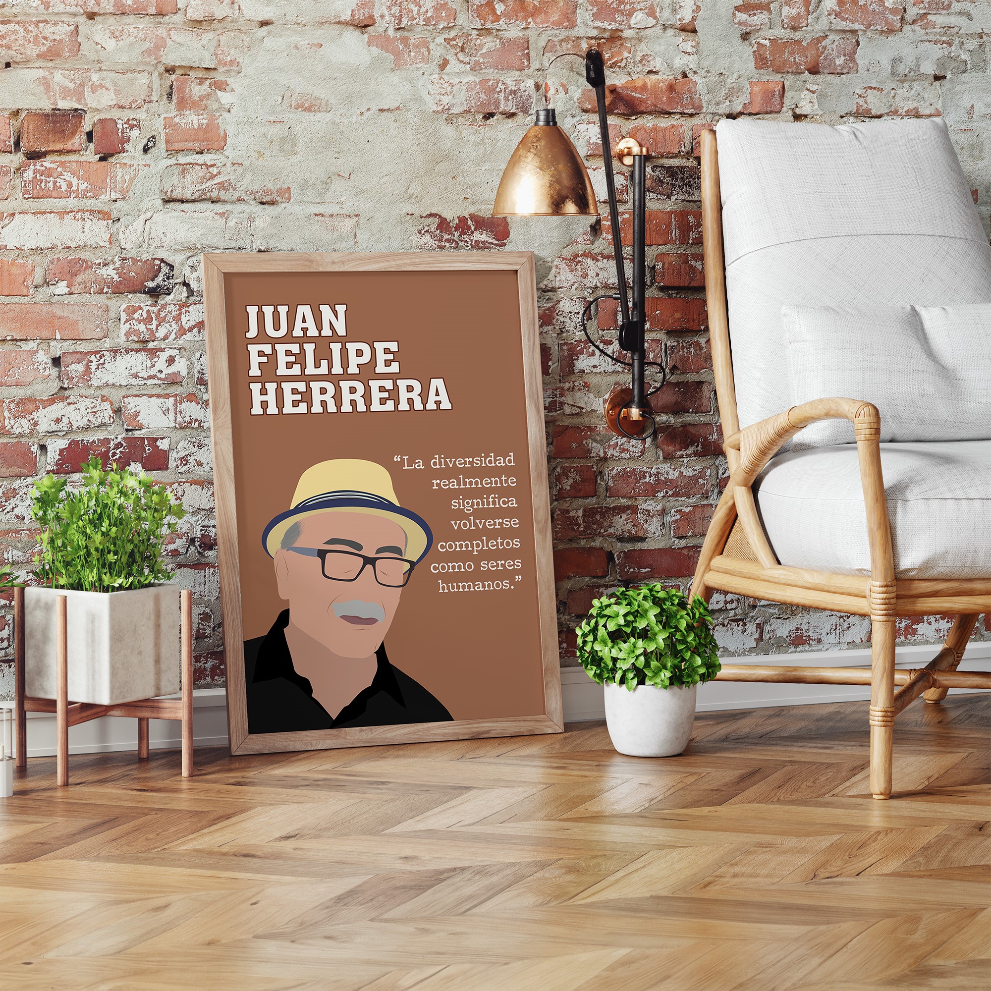 Juan Felipe Herrera Inspirational Quote Wall Art - Image 6