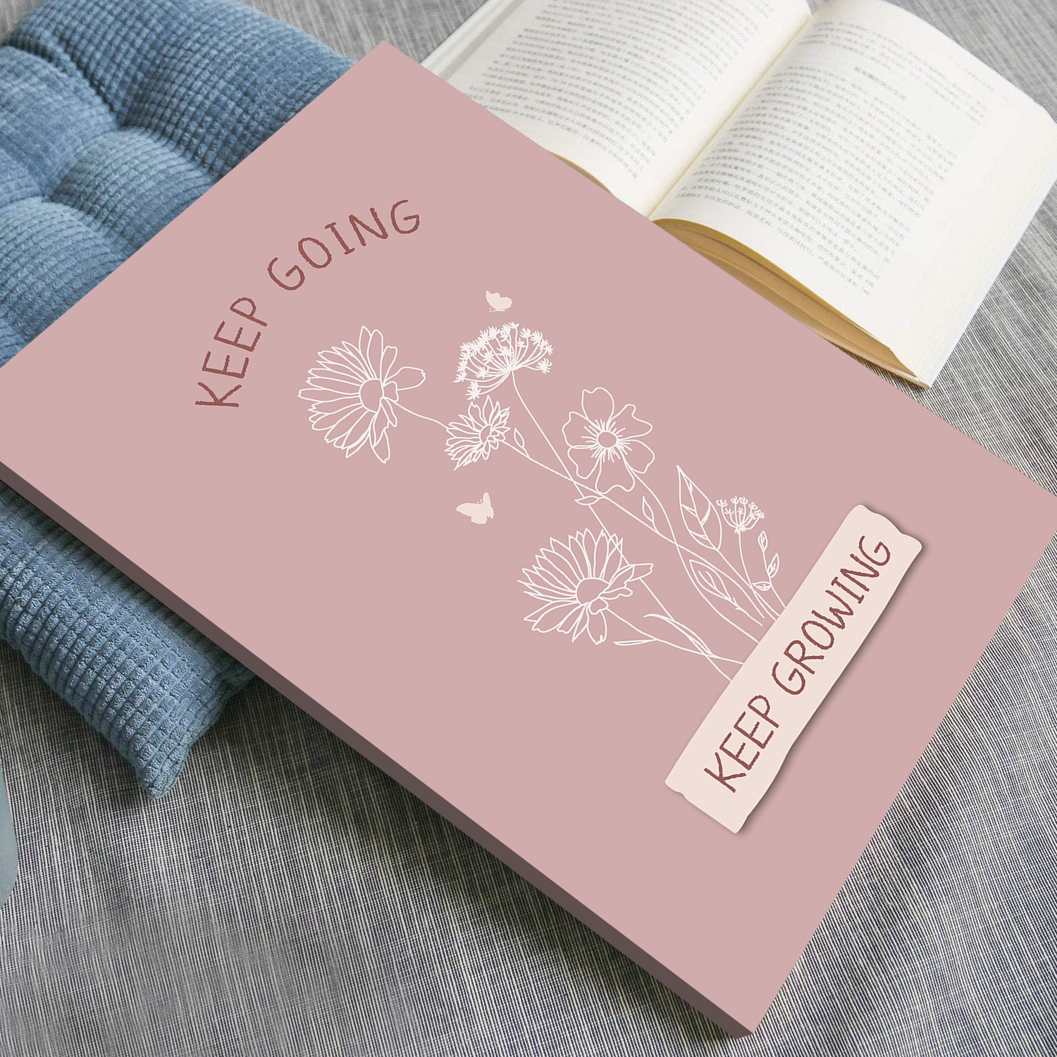 Keep Growing Positive Mental Health Abstract Wall Art - Image 5