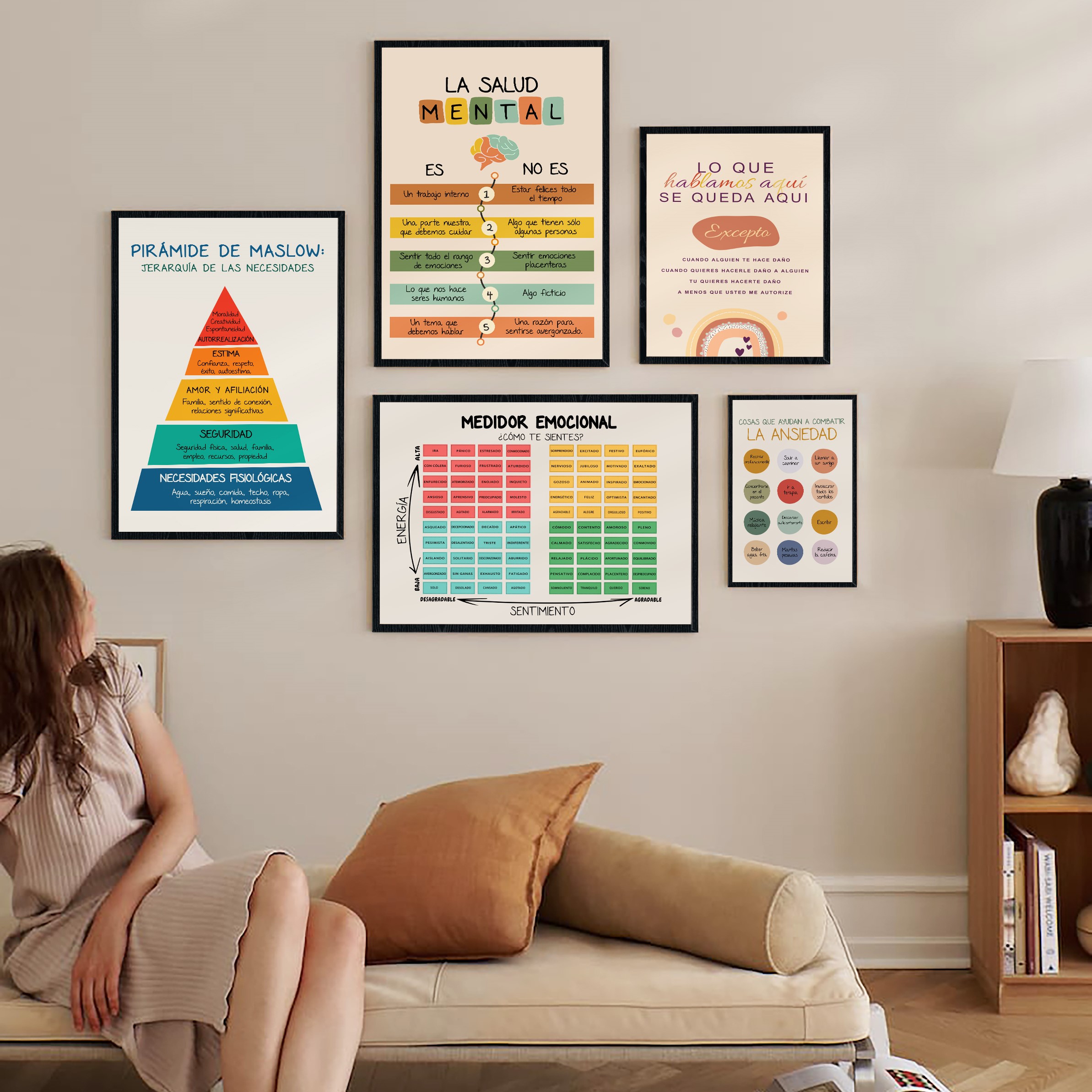 La Salud Mental Spanish Therapy Printable - Image 6