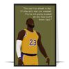 Lebron James Hand-drawn Basketball Wall Art