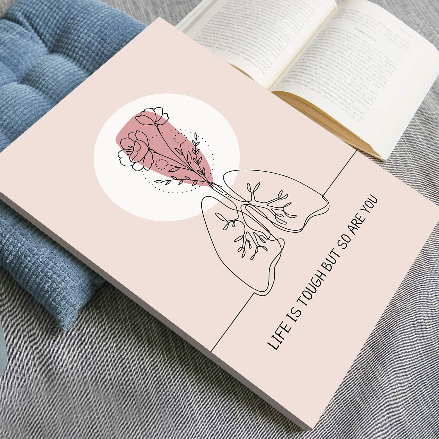 Life Is Tough But So Are You Mental Health Wall Art - Image 5