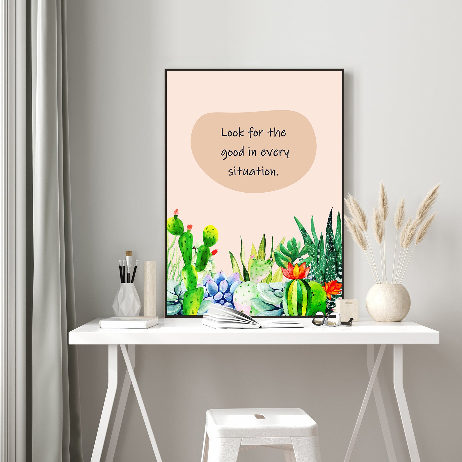 Look for The Good Growth Mindset Motivational Wall Art - Image 5