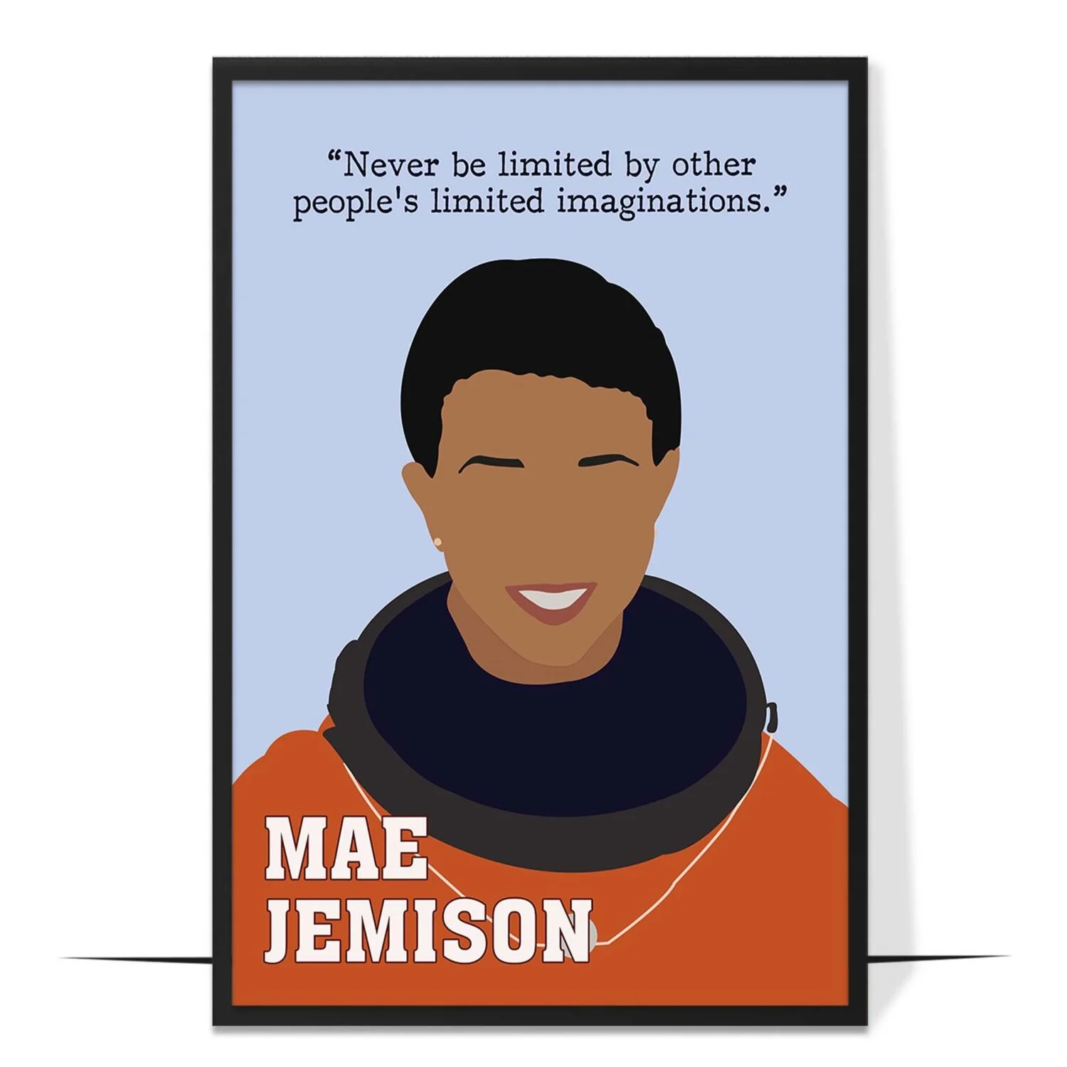 Mae Jemison Hand-drawn Wall Art