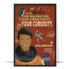 Mae Jemison Black Astronaut Hand-drawn Wall Art