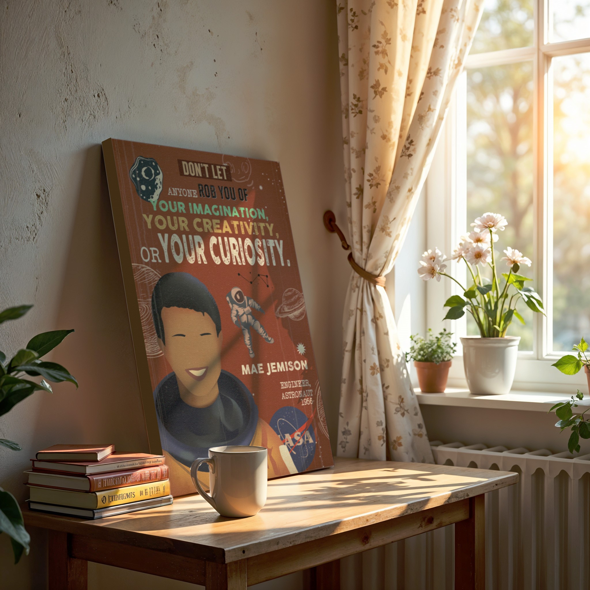 Mae Jemison Inspirational Quote Wall Art - Image 2