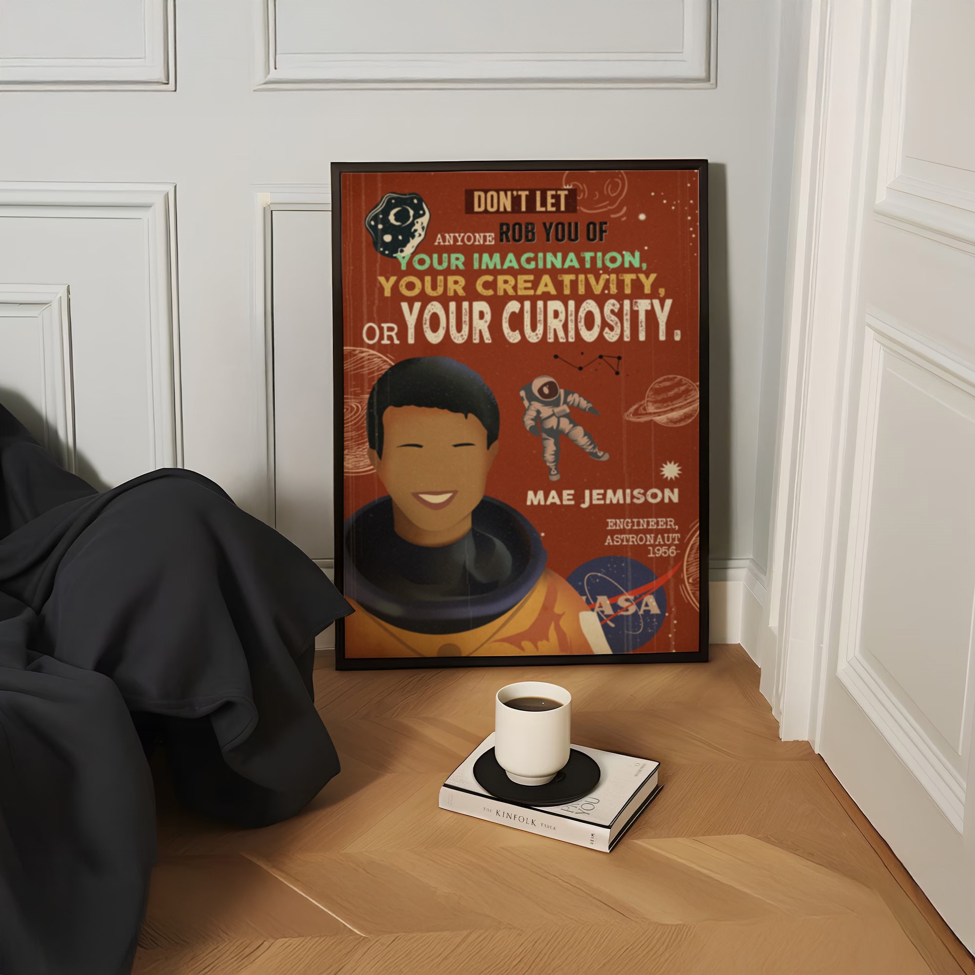 Mae Jemison Inspirational Quote Wall Art - Image 5