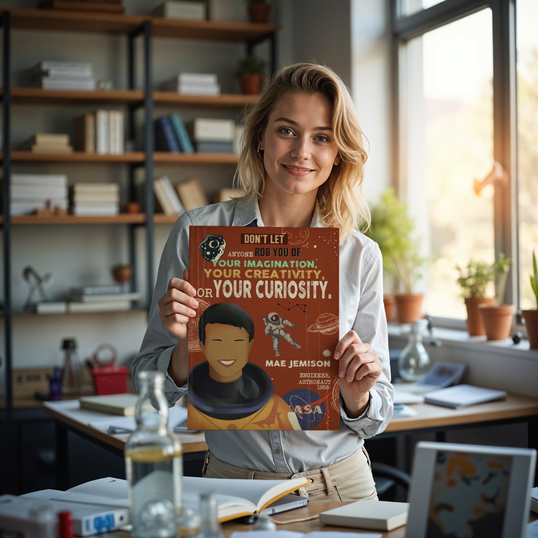 Mae Jemison Inspirational Quote Wall Art - Image 6