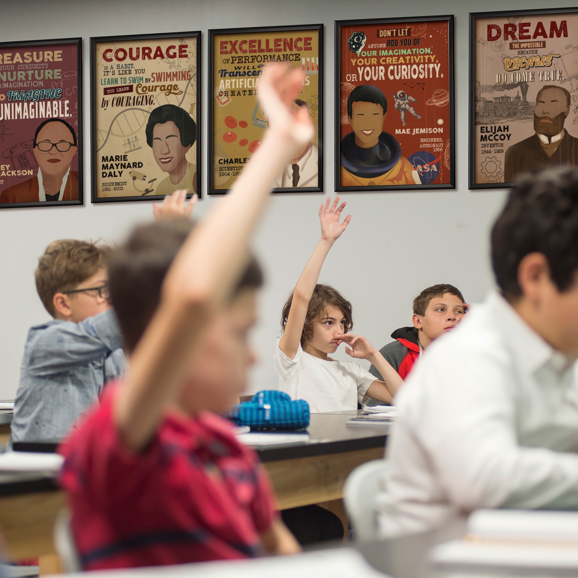 Mae Jemison Inspirational Quote Wall Art - Image 7