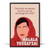 Malala Yousafzai Hand-drawn Wall Art